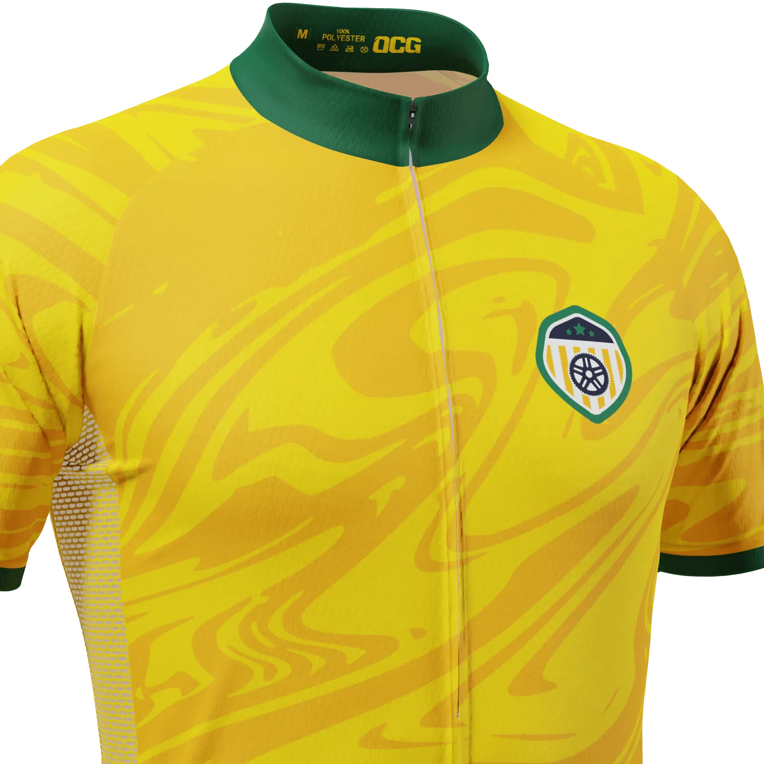 Men's Australia Soccer Short Sleeve Cycling Jersey