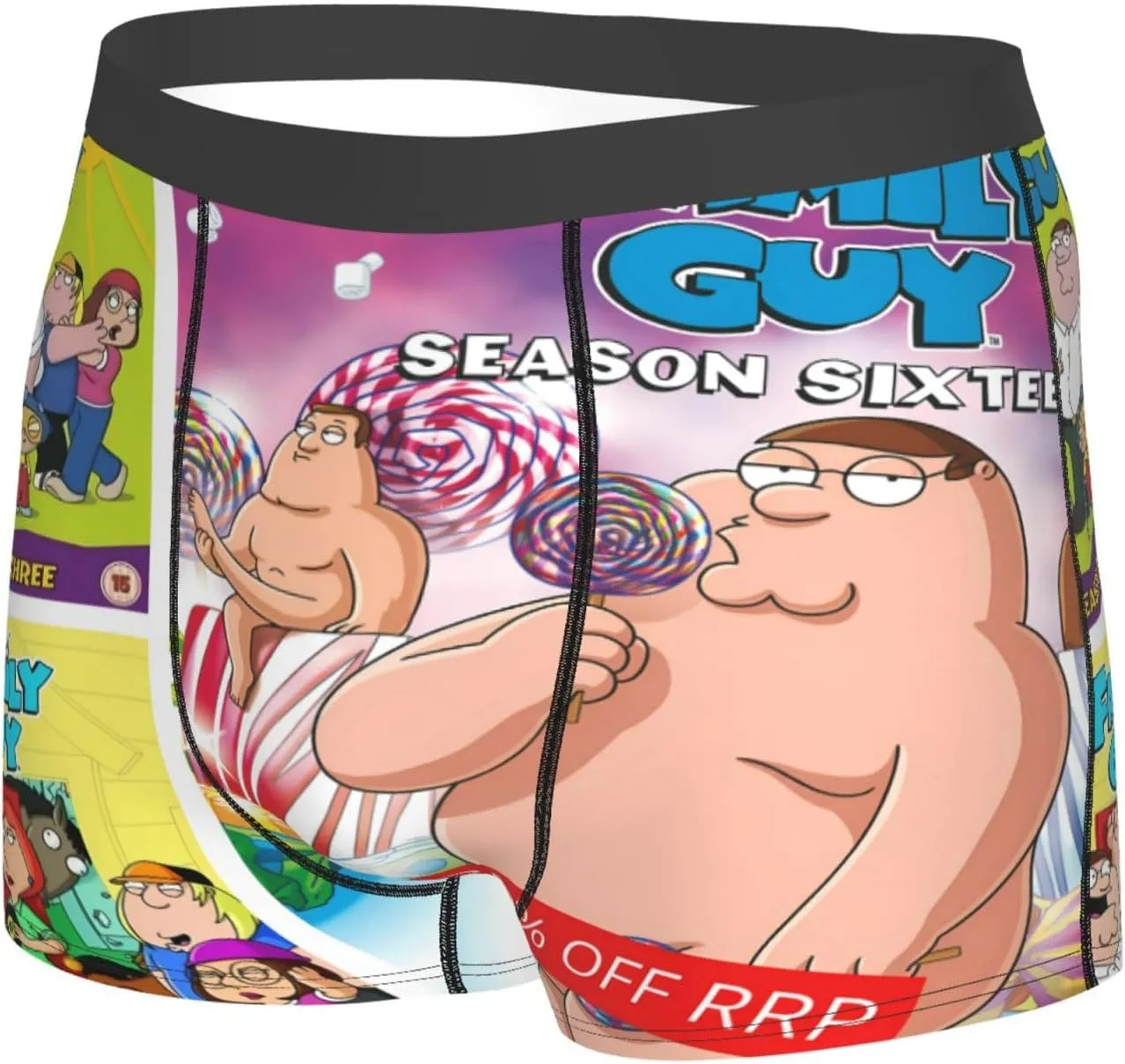 Men's Boxer Brief Moisture-Wicking Comfy Breathable Teen Boxer Brief Underpants