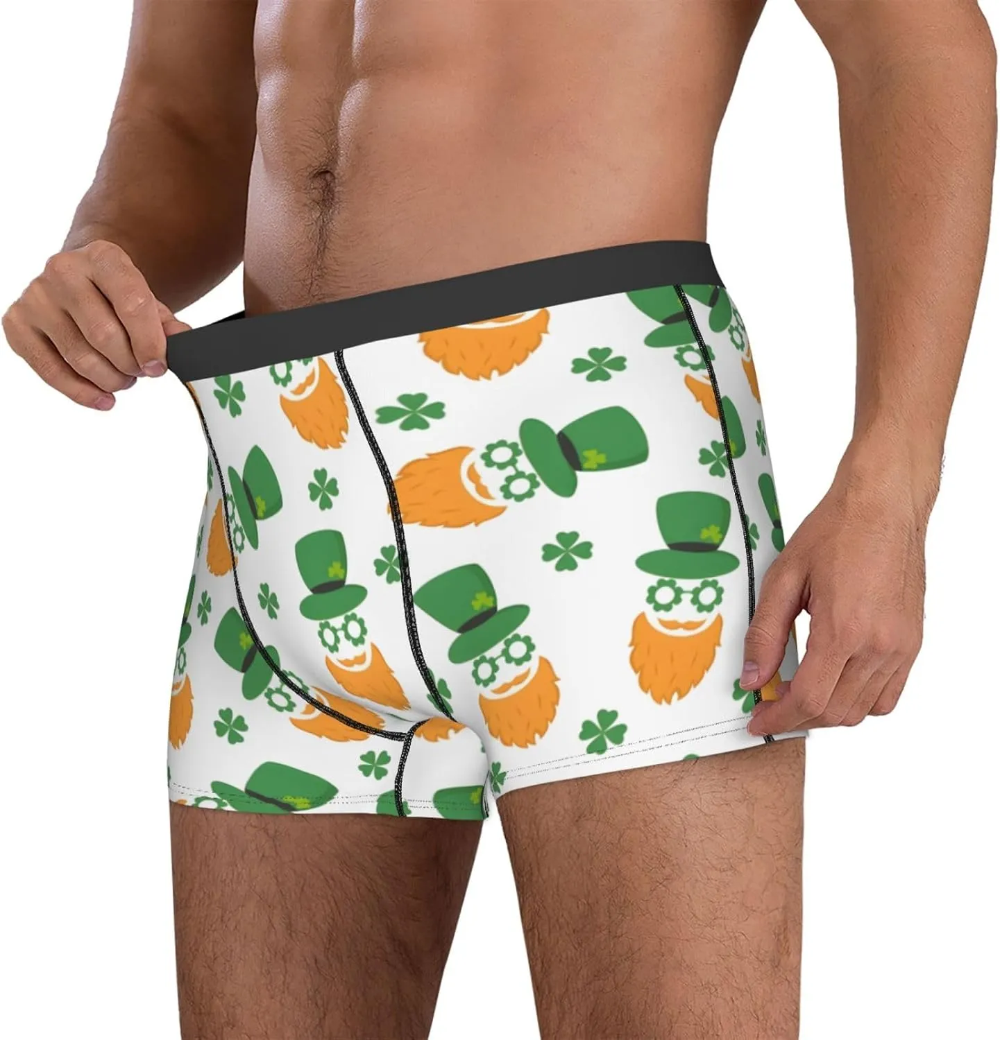 Men's Boxer Briefs Breathable Men's Underwear Boxer Briefs