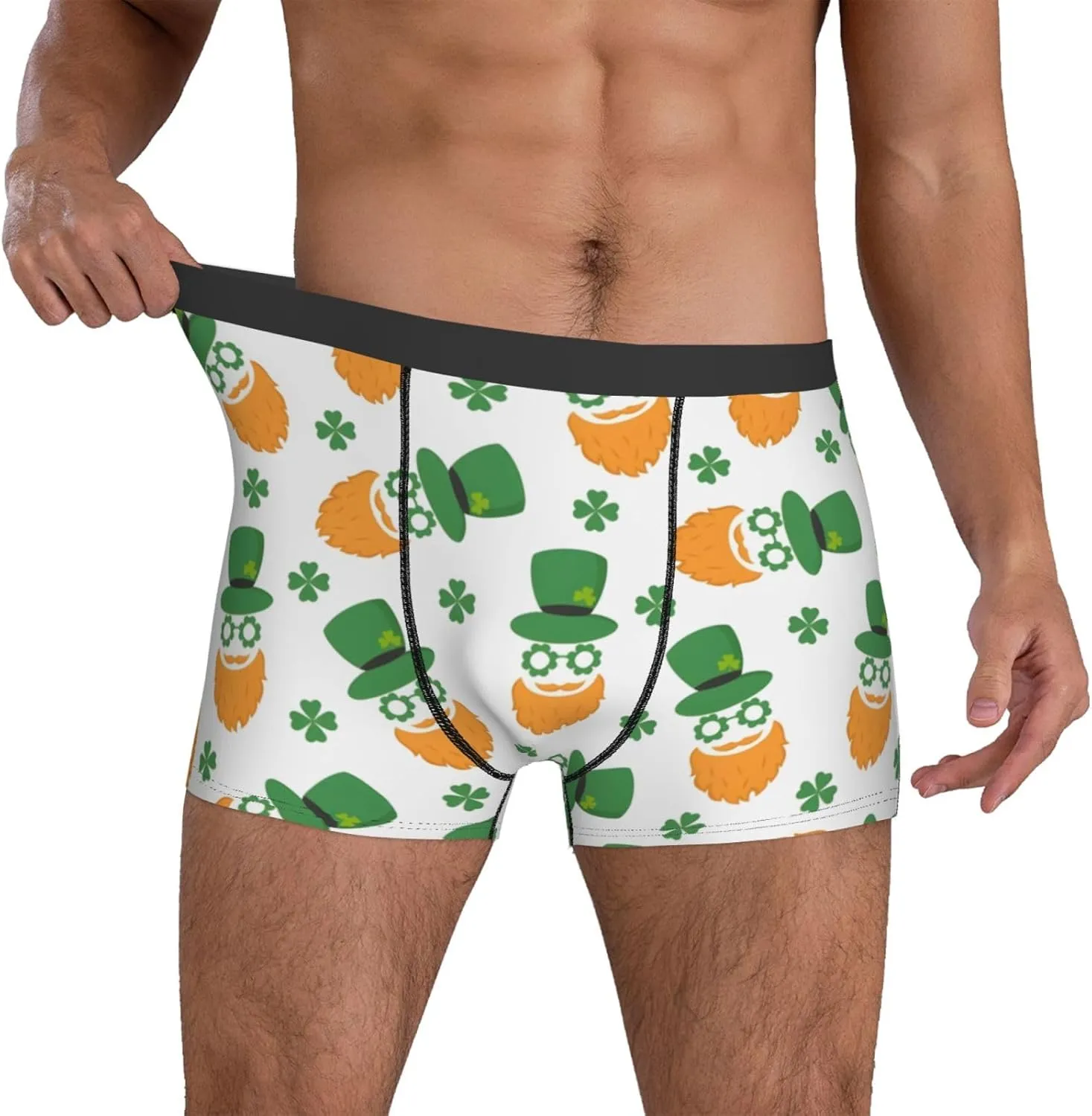 Men's Boxer Briefs Breathable Men's Underwear Boxer Briefs
