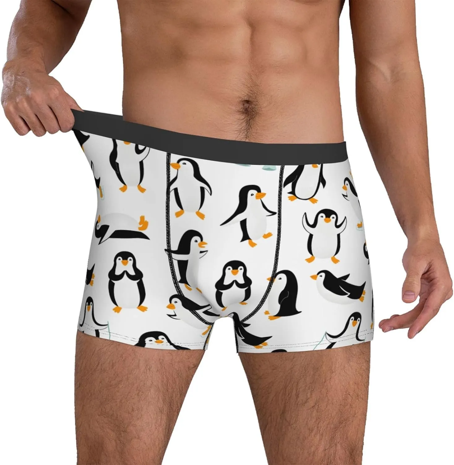 Men's Boxer Briefs Breathable Mens Underwear Briefs Soft