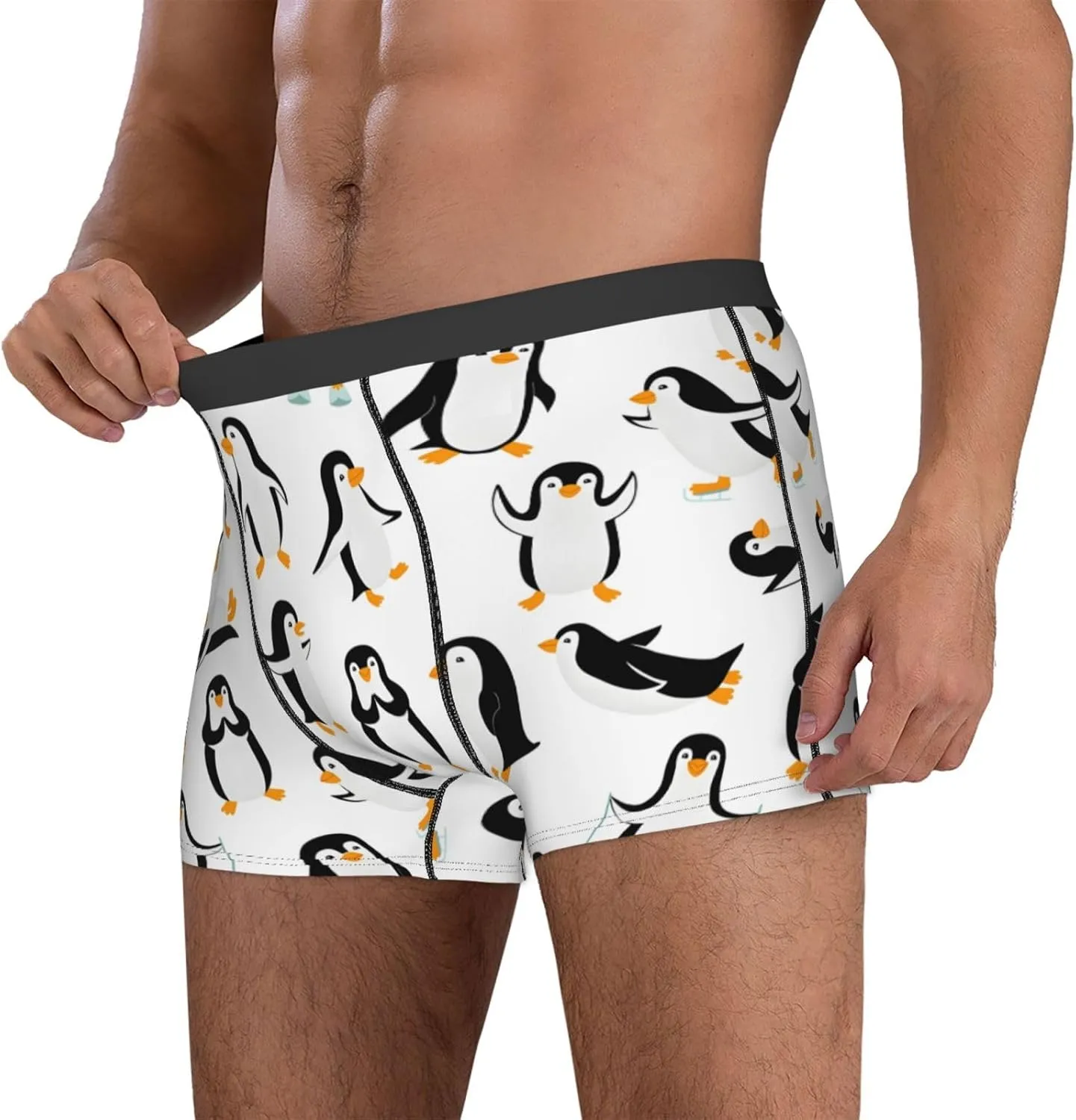Men's Boxer Briefs Breathable Mens Underwear Briefs Soft