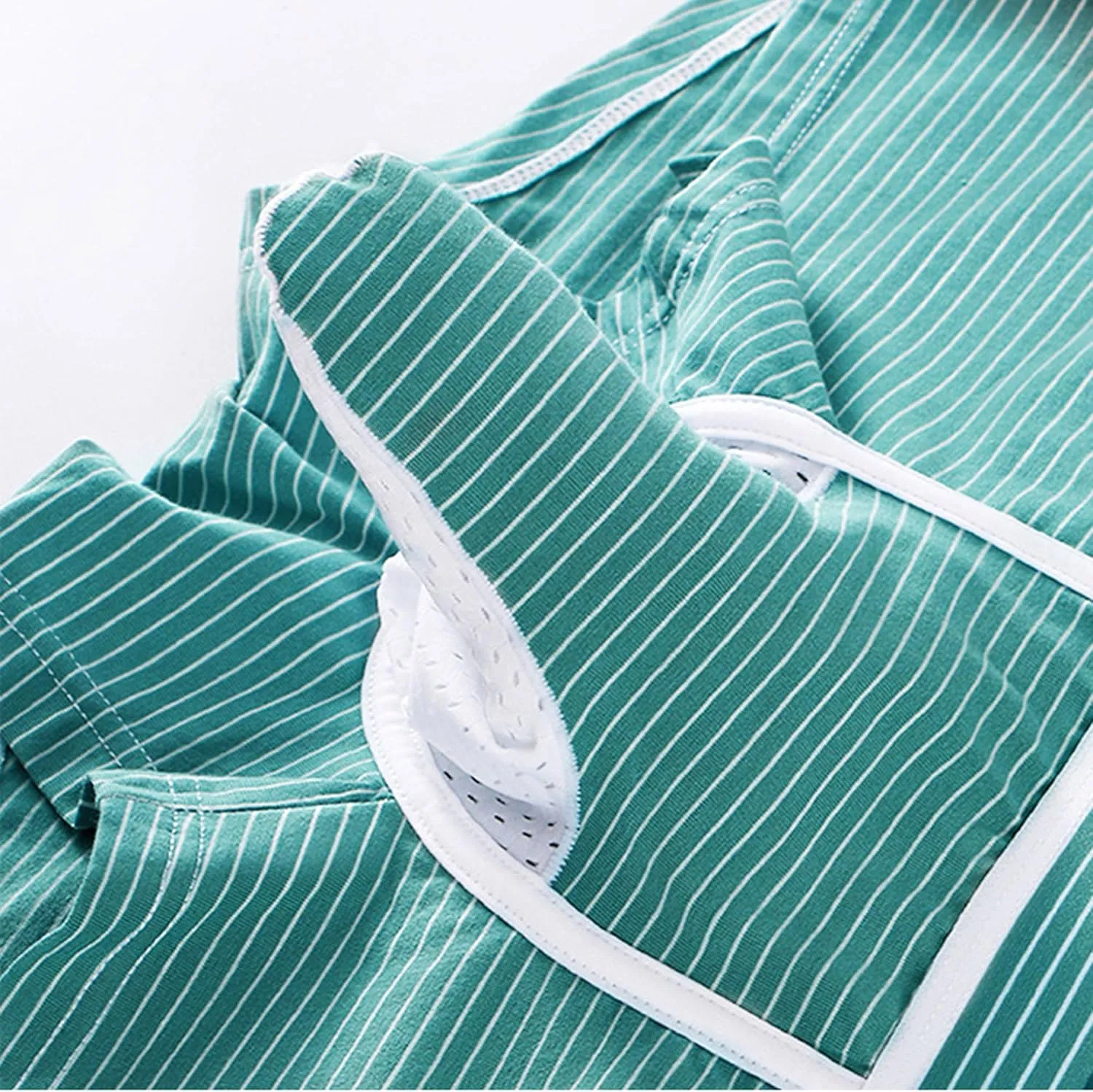 Men's Boxer Briefs Breathable Striped Elephant Trunk Briefs