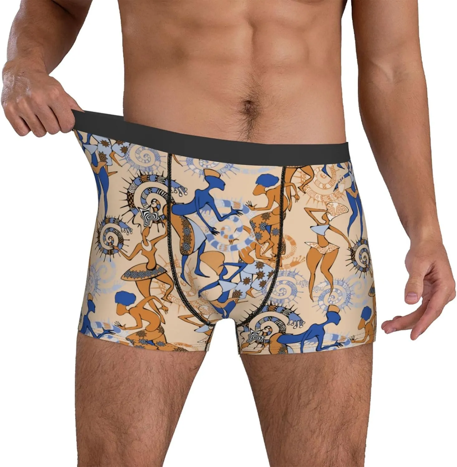 Men'S Boxer Briefs Soft Breathable Stretch Underwear