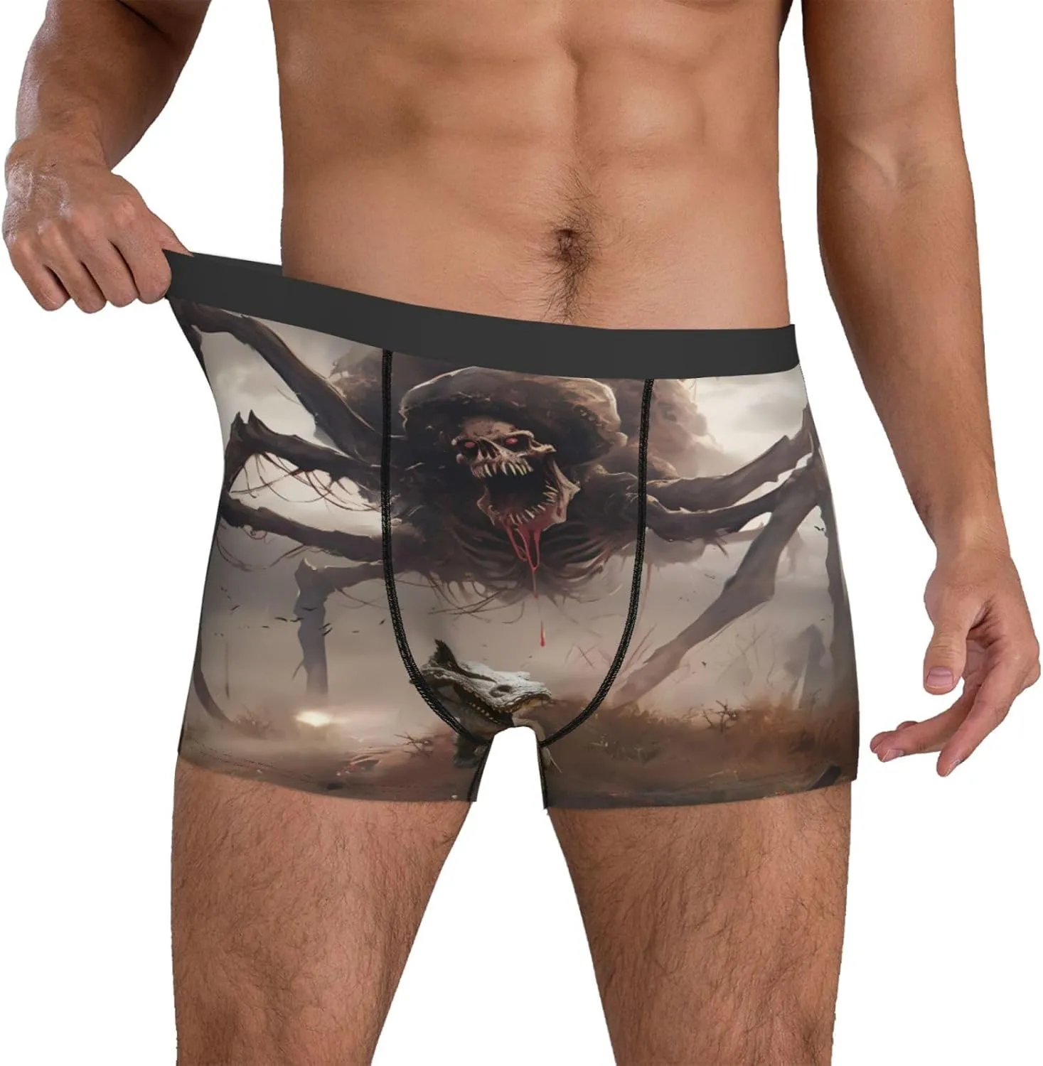 Men'S Boxer Briefs Soft Breathable Stretch Underwear