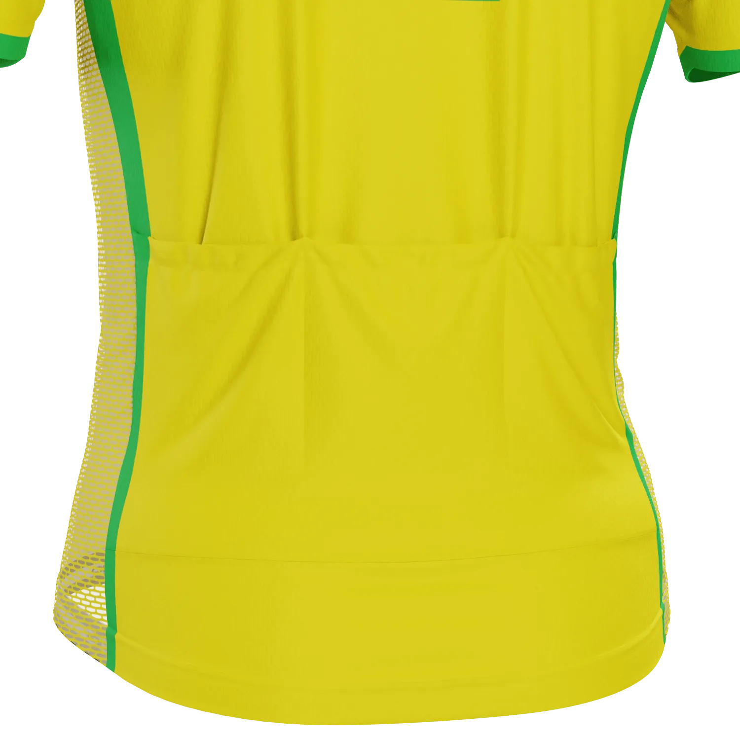 Men's Brazil Soccer Short Sleeve Cycling Jersey