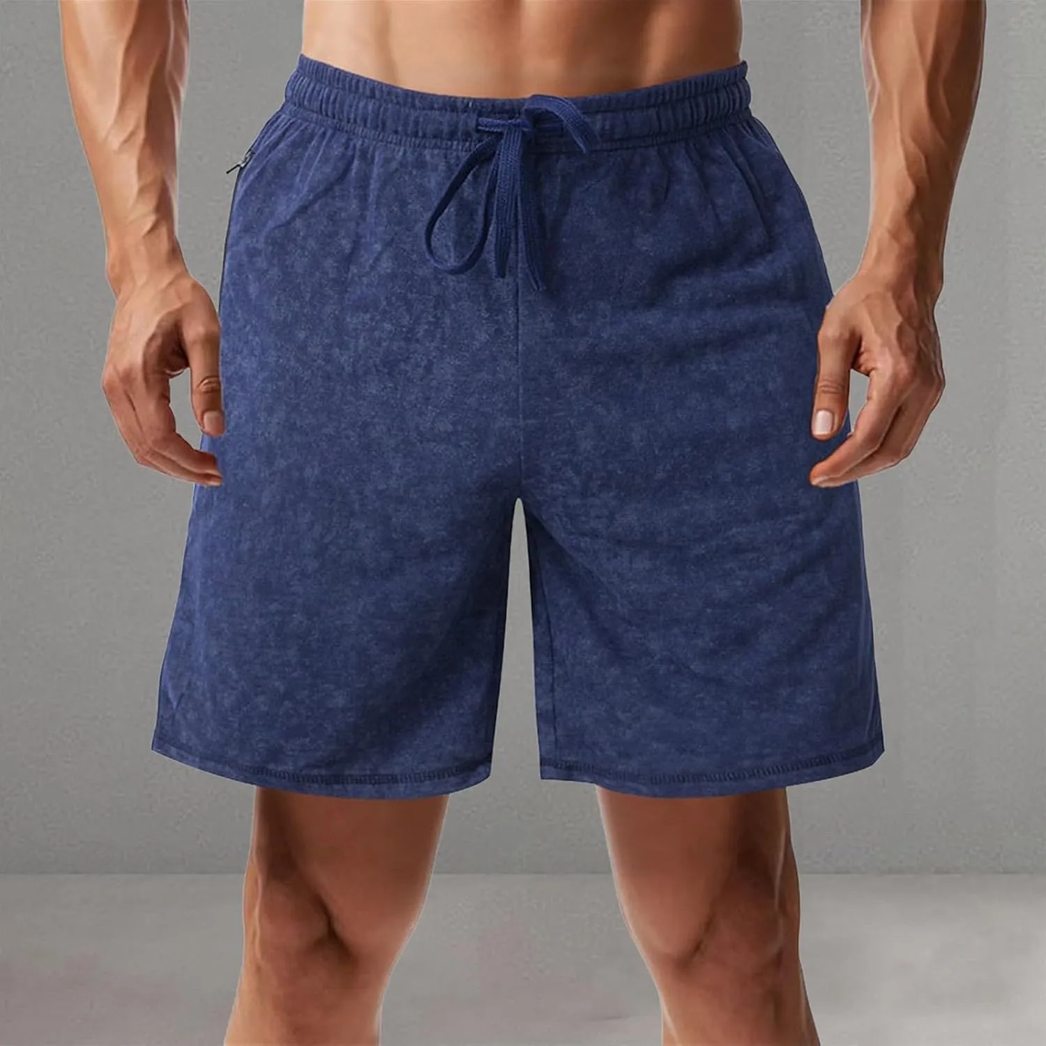 Mens Cargo Shorts Below The Knee Casual Loose Fit Short Pants with Pockets 2025