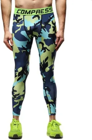 Men's Compression Tights Pants Running Leggings