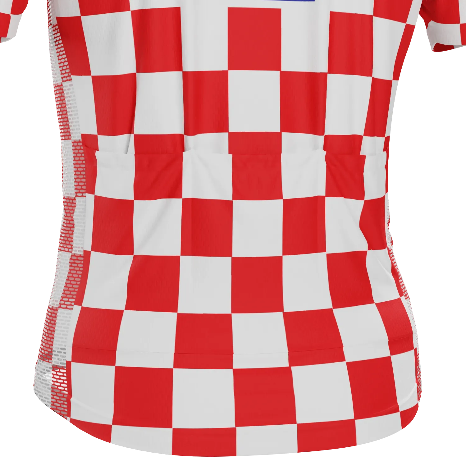 Men's Croatia Soccer Short Sleeve Cycling Jersey
