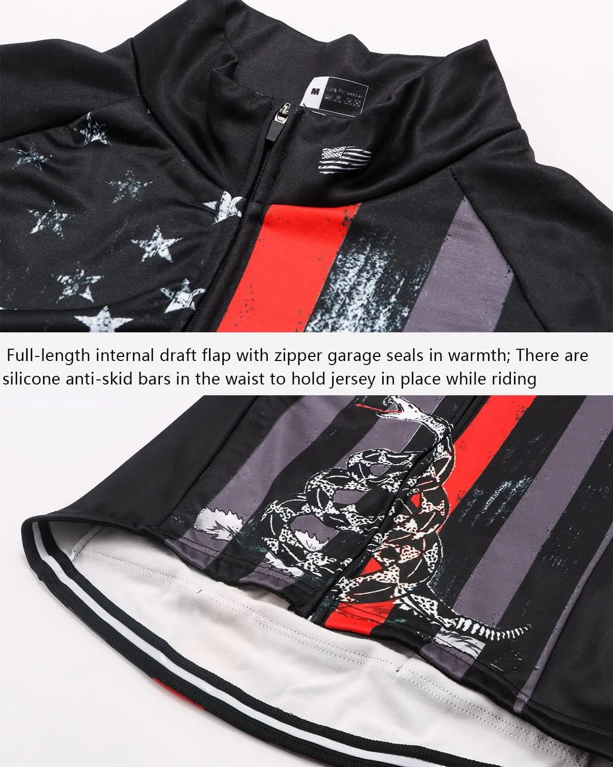 Men's Cycling Bike Jackets Winter Thermal Running Jacket Windproof Breathable Reflective Lightweight Windbreaker