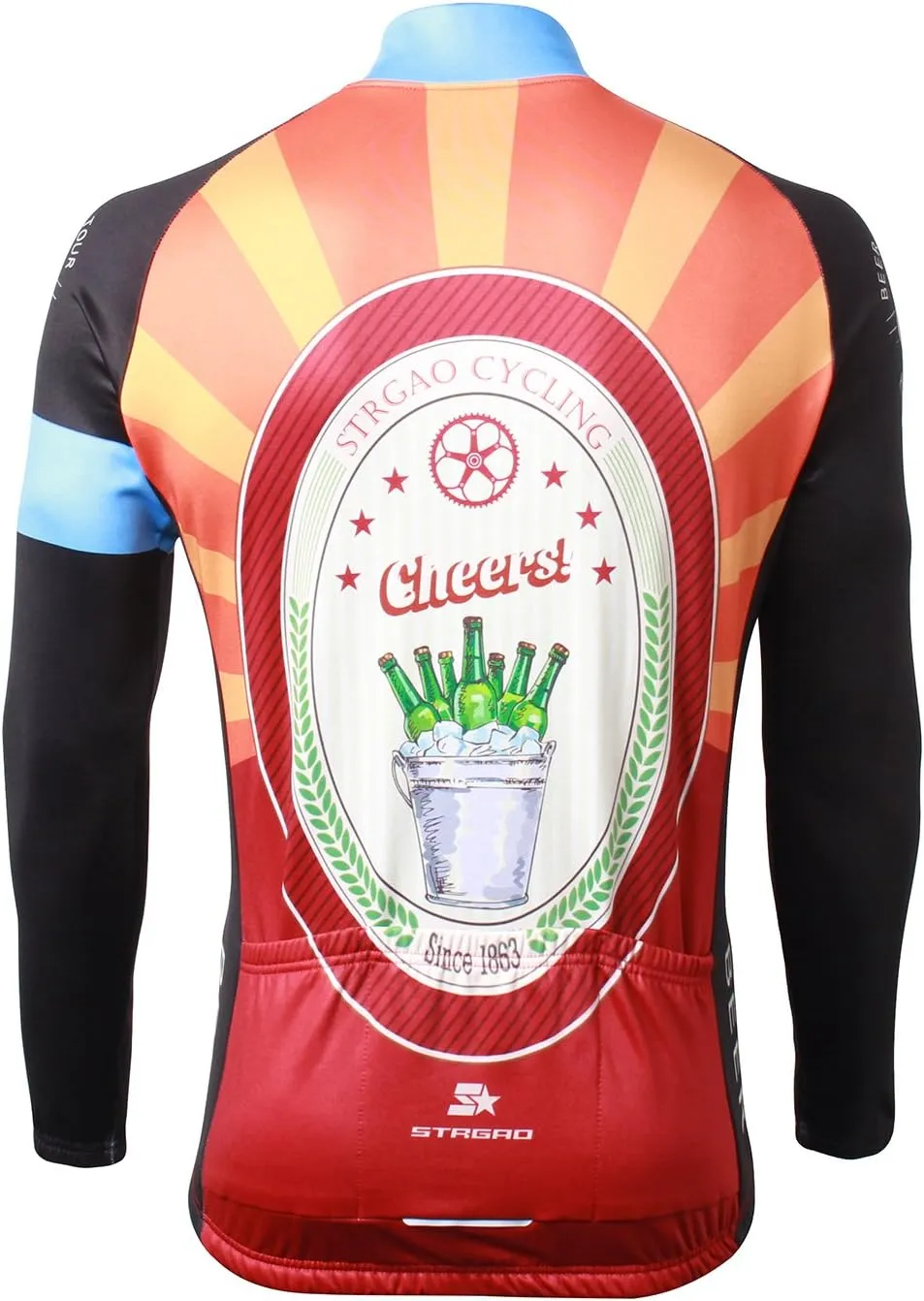 Men's Cycling Bike Jackets Winter Thermal Running Jacket Windproof Breathable Reflective Lightweight Windbreaker