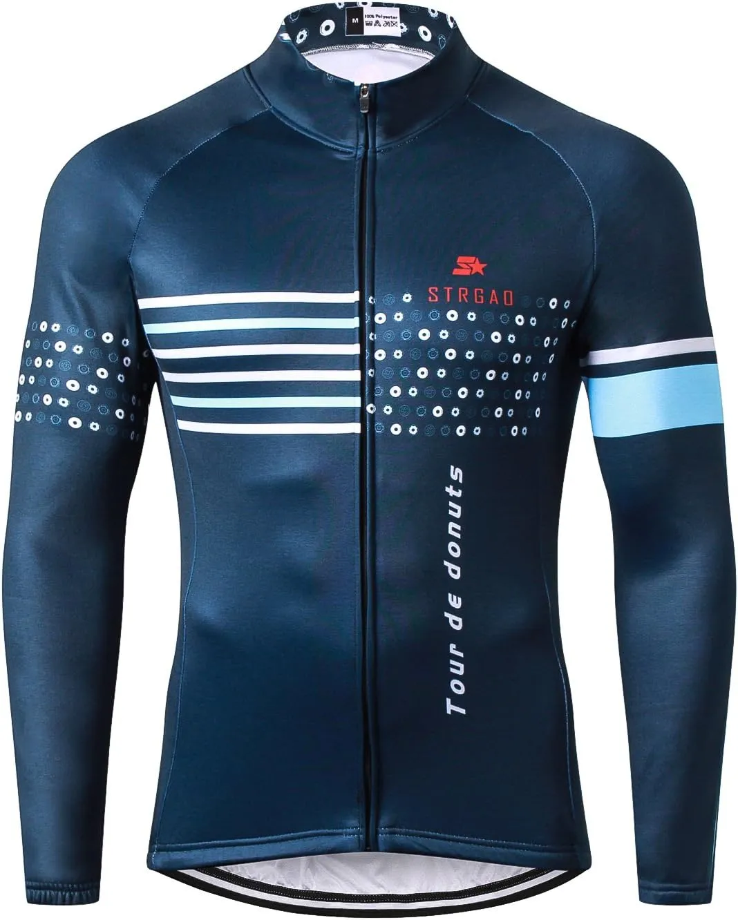 Men's Cycling Bike Jackets Winter Thermal Running Jacket Windproof Breathable Reflective Lightweight Windbreaker