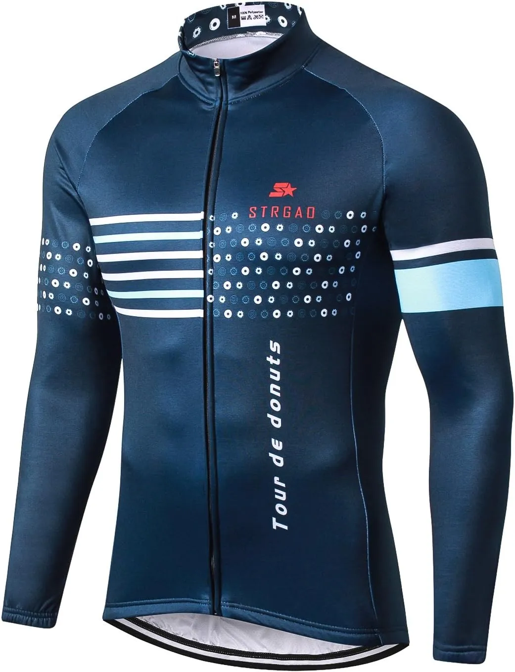 Men's Cycling Bike Jackets Winter Thermal Running Jacket Windproof Breathable Reflective Lightweight Windbreaker