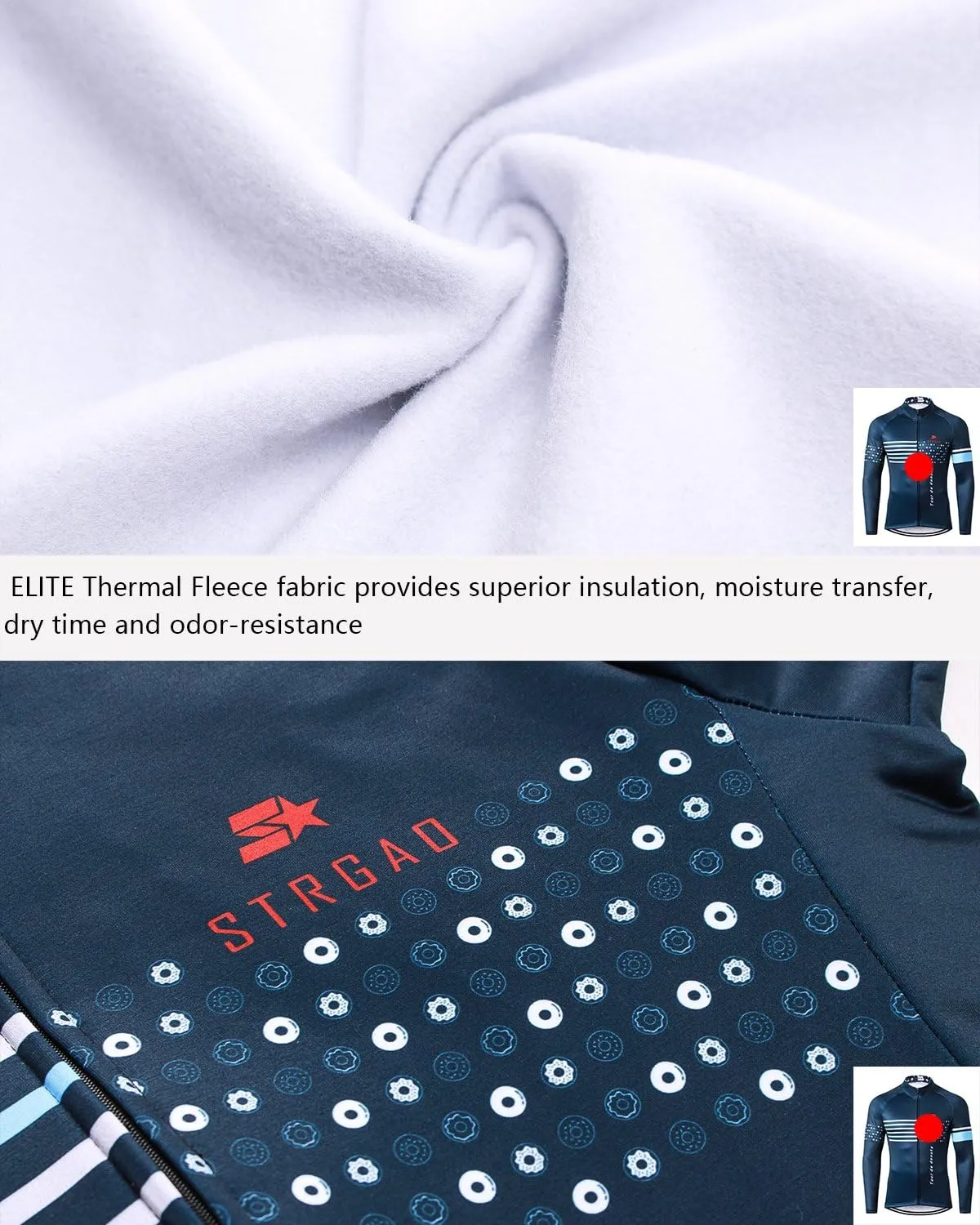 Men's Cycling Bike Jackets Winter Thermal Running Jacket Windproof Breathable Reflective Lightweight Windbreaker
