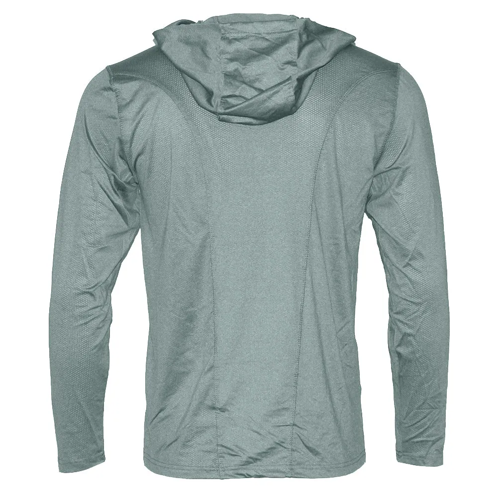 Men's Dri-Fit Hoodie Moisture Wicking Athletic Gym Pullover Long Sleeve Hoodie