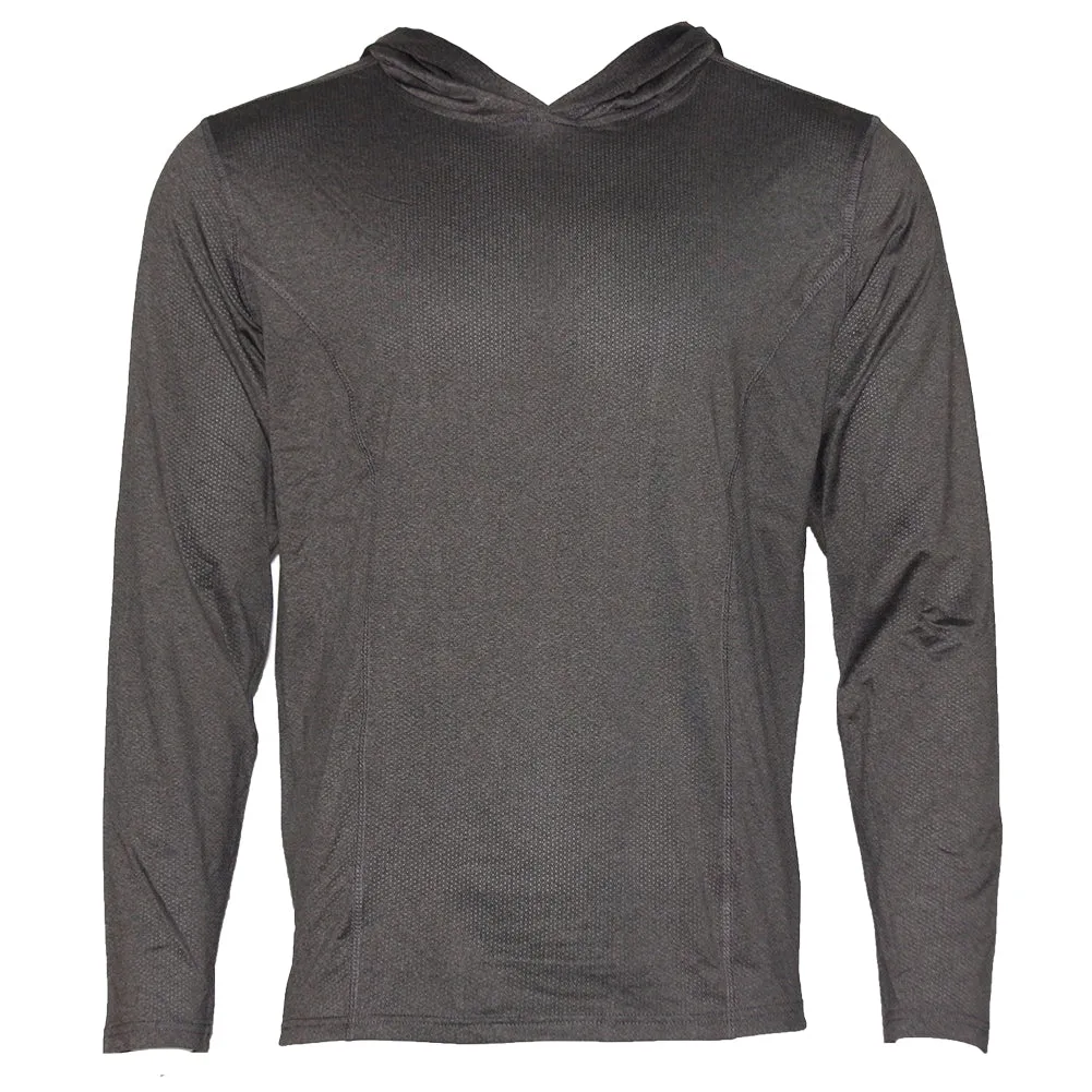Men's Dri-Fit Hoodie Moisture Wicking Athletic Gym Pullover Long Sleeve Hoodie