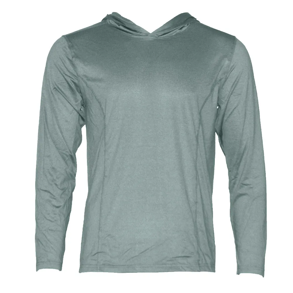 Men's Dri-Fit Hoodie Moisture Wicking Athletic Gym Pullover Long Sleeve Hoodie