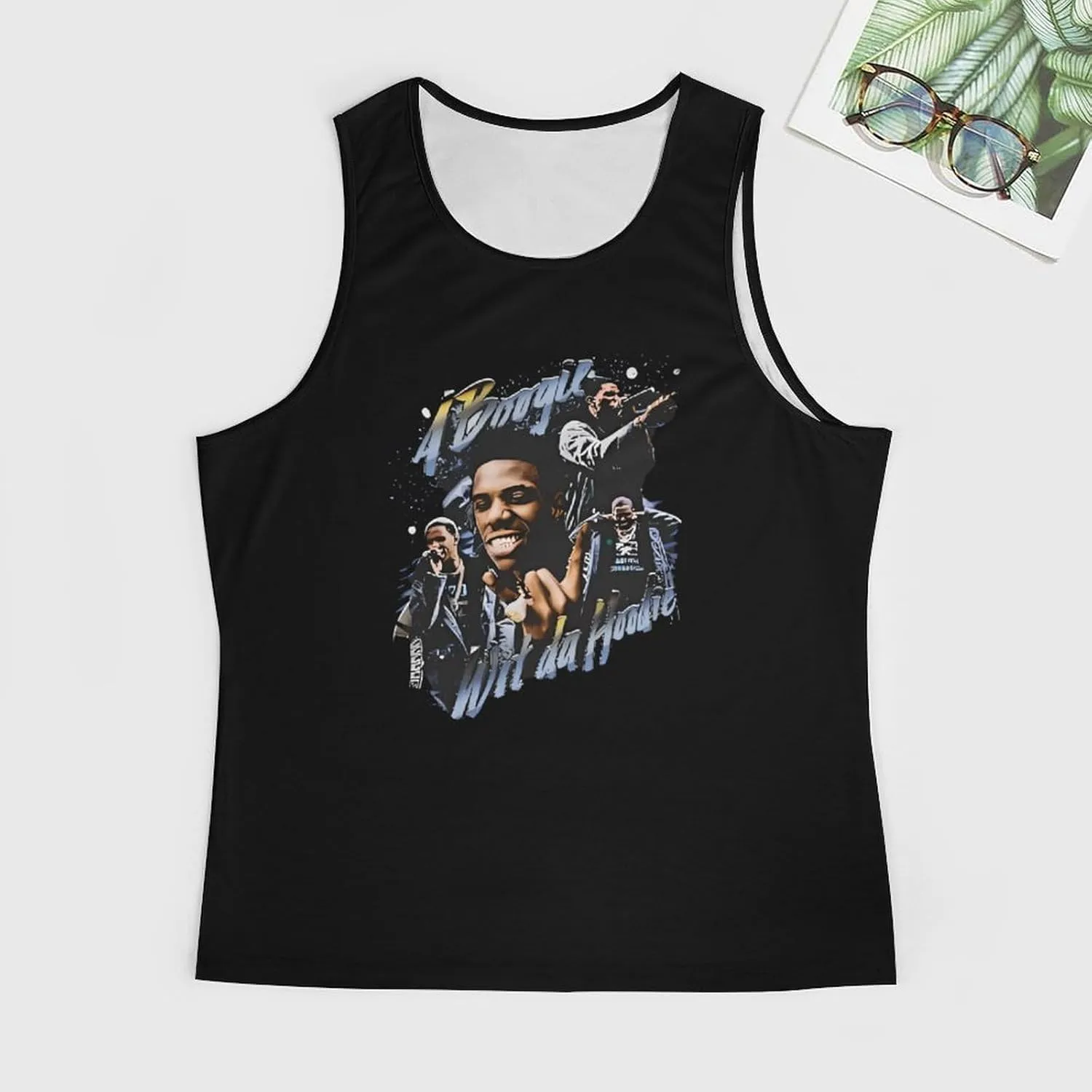 Men's Eco-Friendly Tank Top Comfortable Muscle Shirt Flexible Ribbed Tank