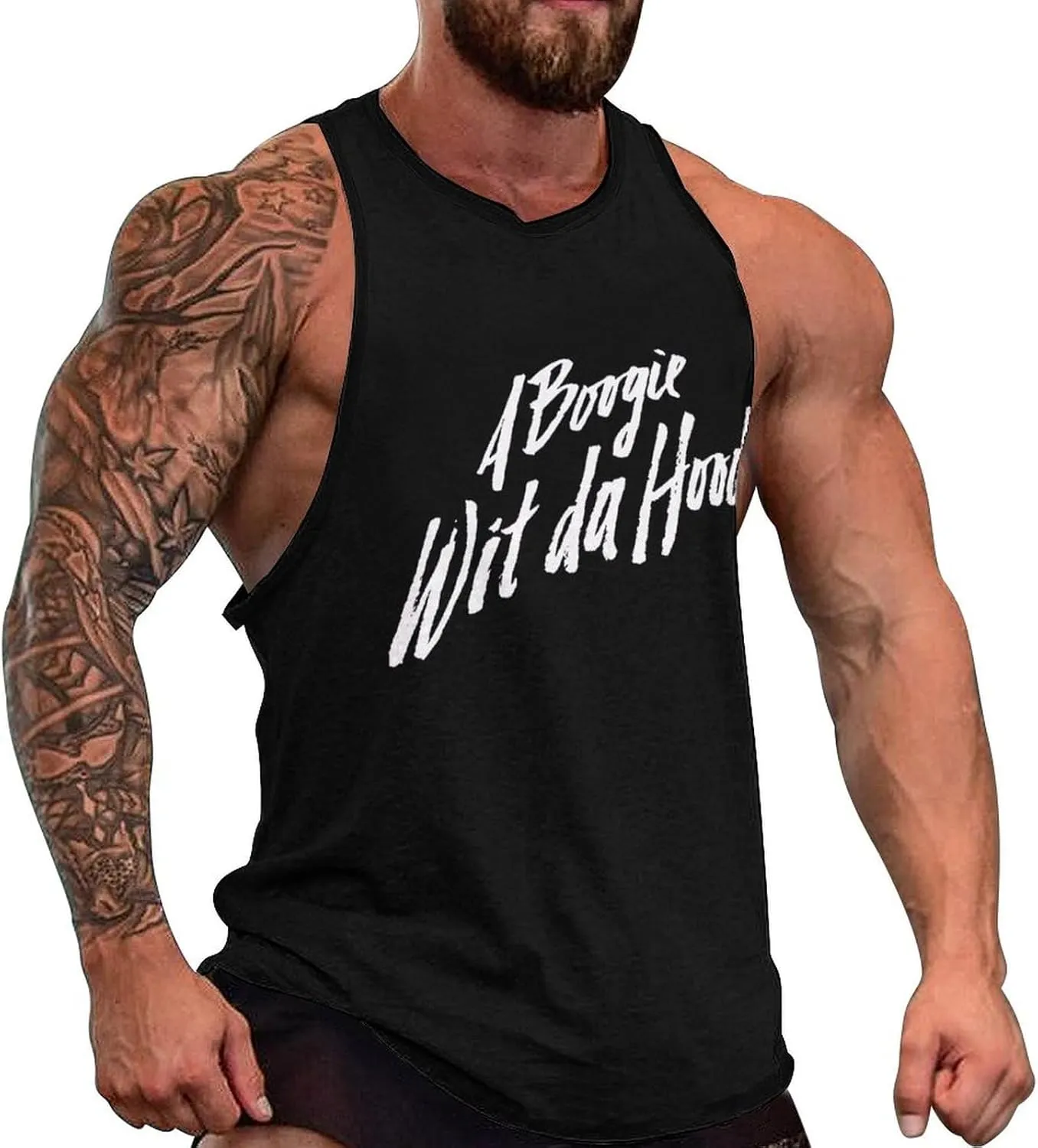 Men's Eco-Friendly Tank Top Comfortable Muscle Shirt Flexible Ribbed Tank