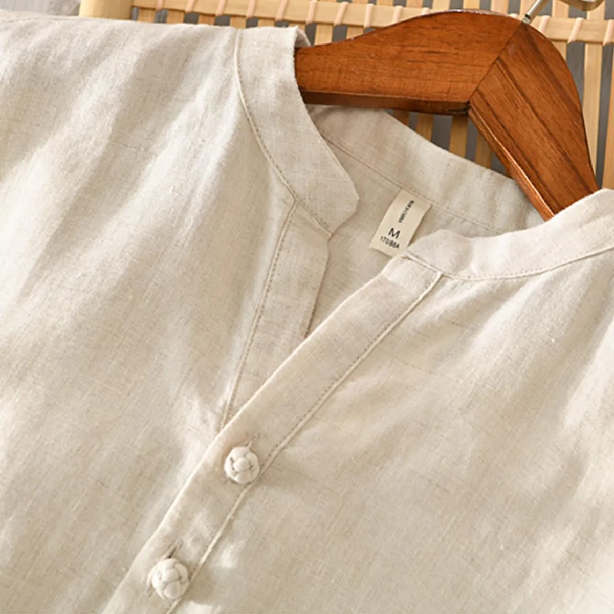 Men’s Half-Sleeve Linen T-Shirt - Breathable, Lightweight, Summer Essential, Casual Comfort Fit