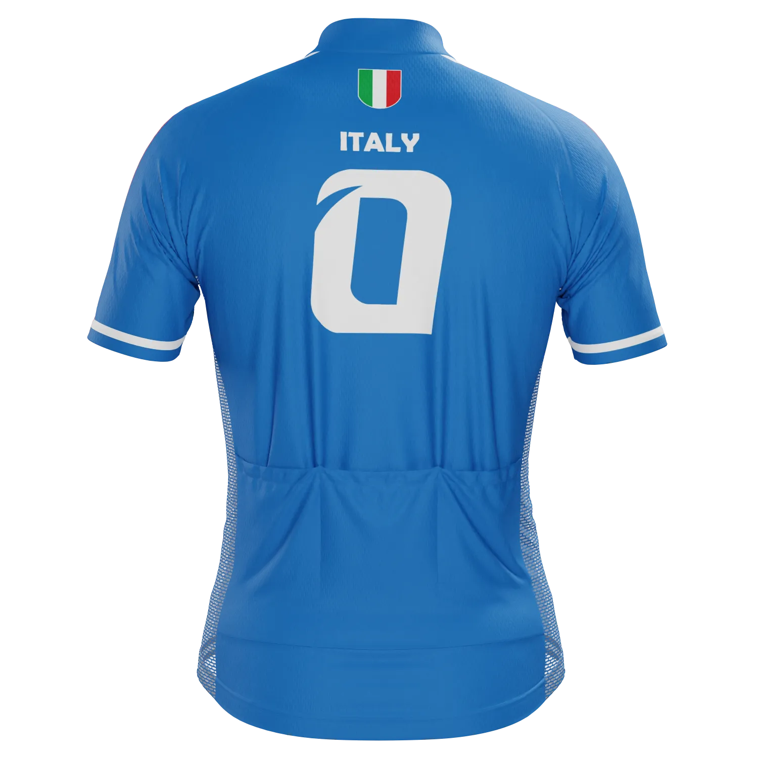 Men's Italy Soccer Short Sleeve Cycling Jersey