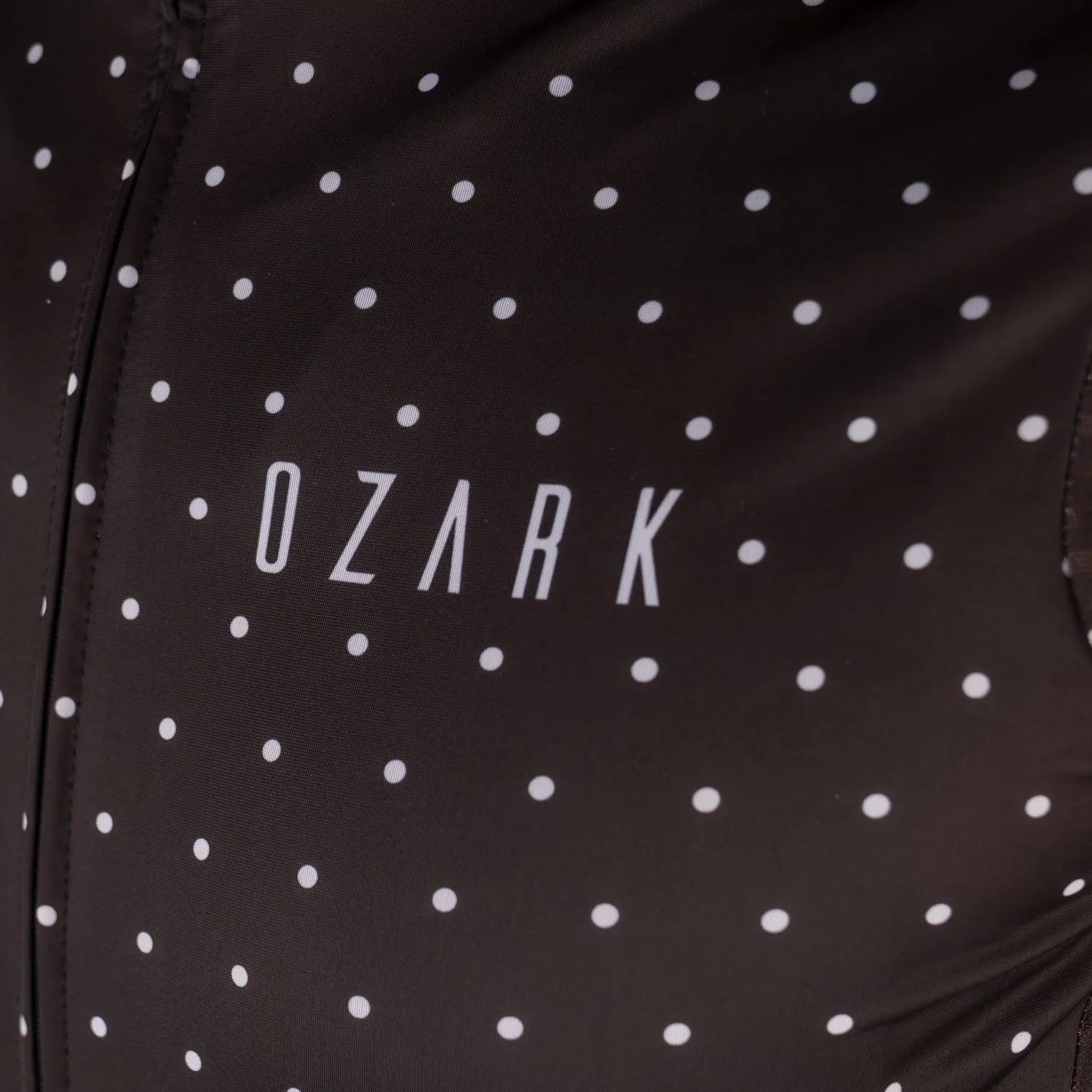 Men's Jersey - Black Polka Dot