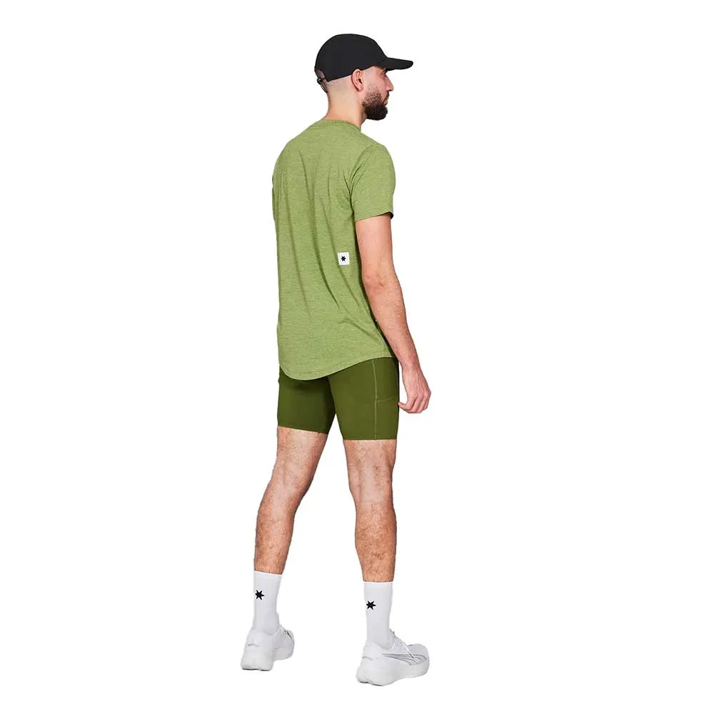 Men's Logo Combat T-Shirt - Green Melange