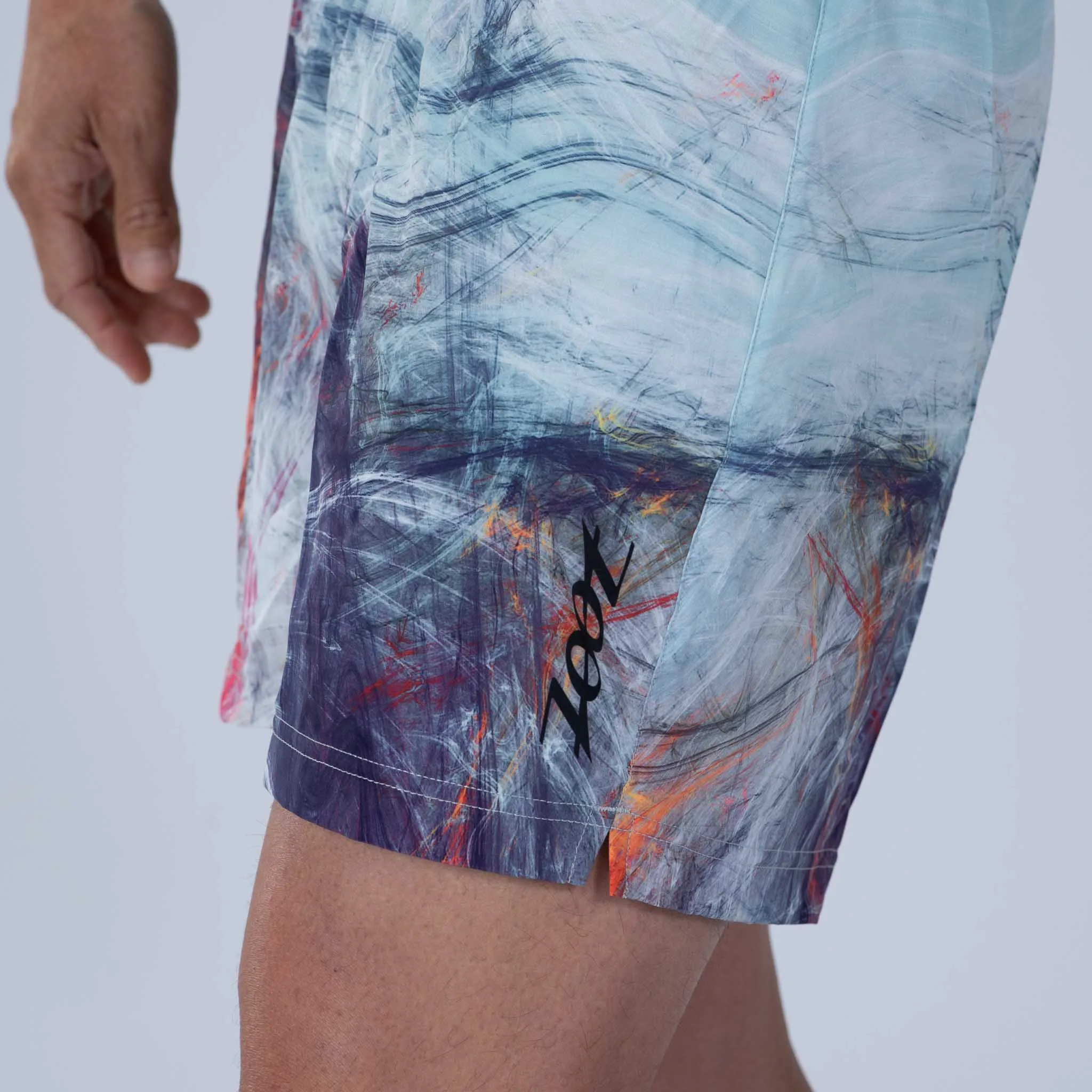 Mens LTD Run 5 Inch Short - Energy