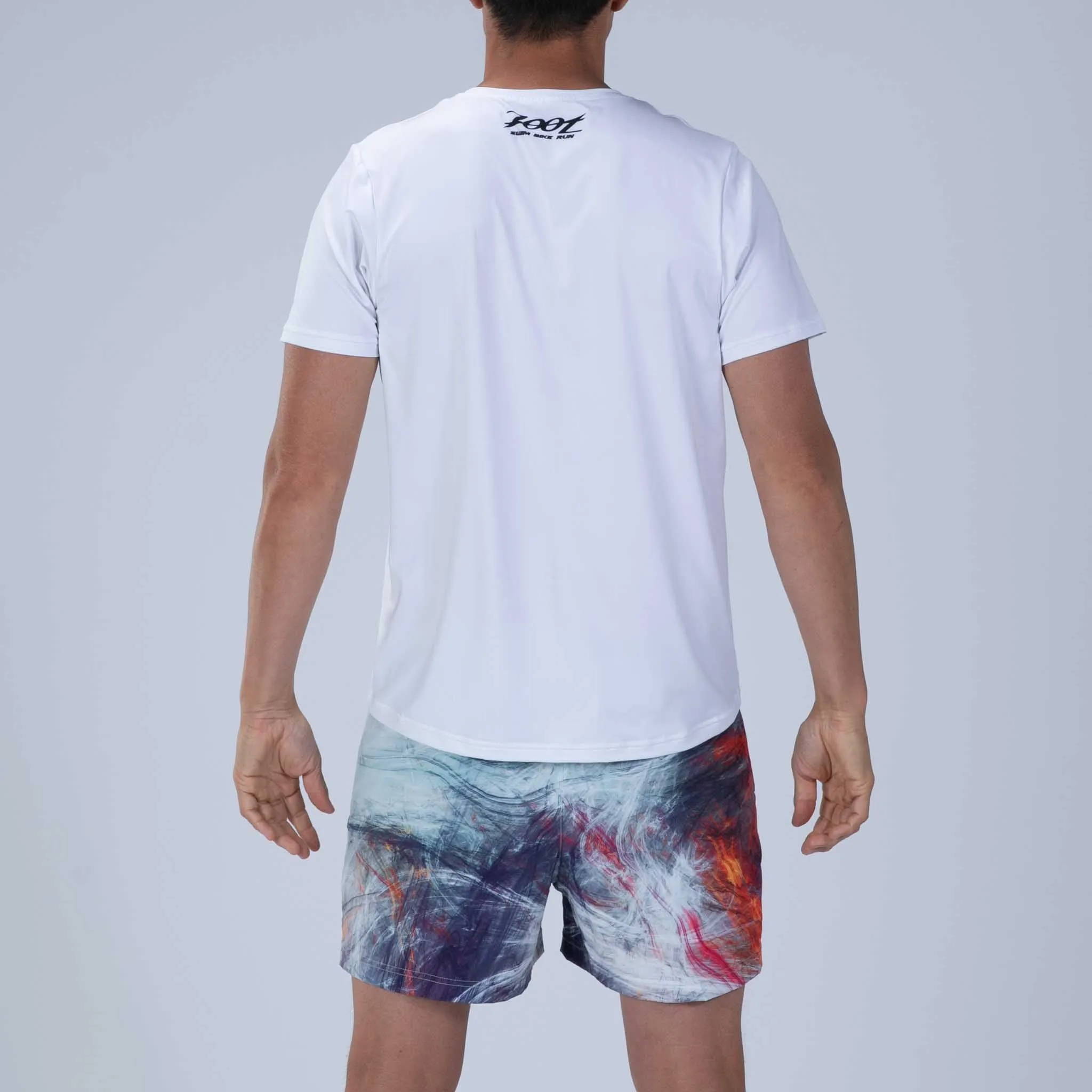 Mens LTD Run 5 Inch Short - Energy