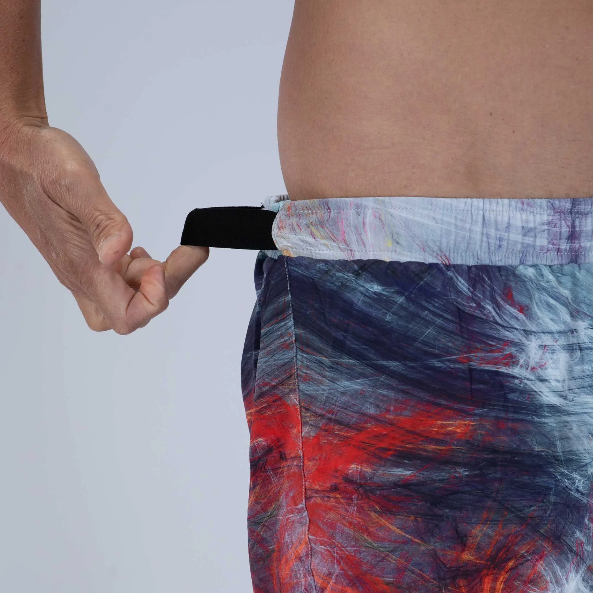 Mens LTD Run 5 Inch Short - Energy