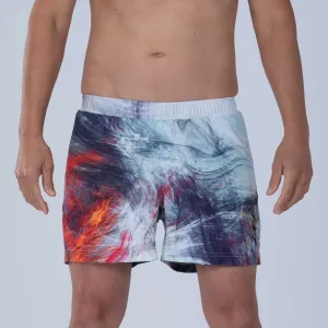 Mens LTD Run 5 Inch Short - Energy