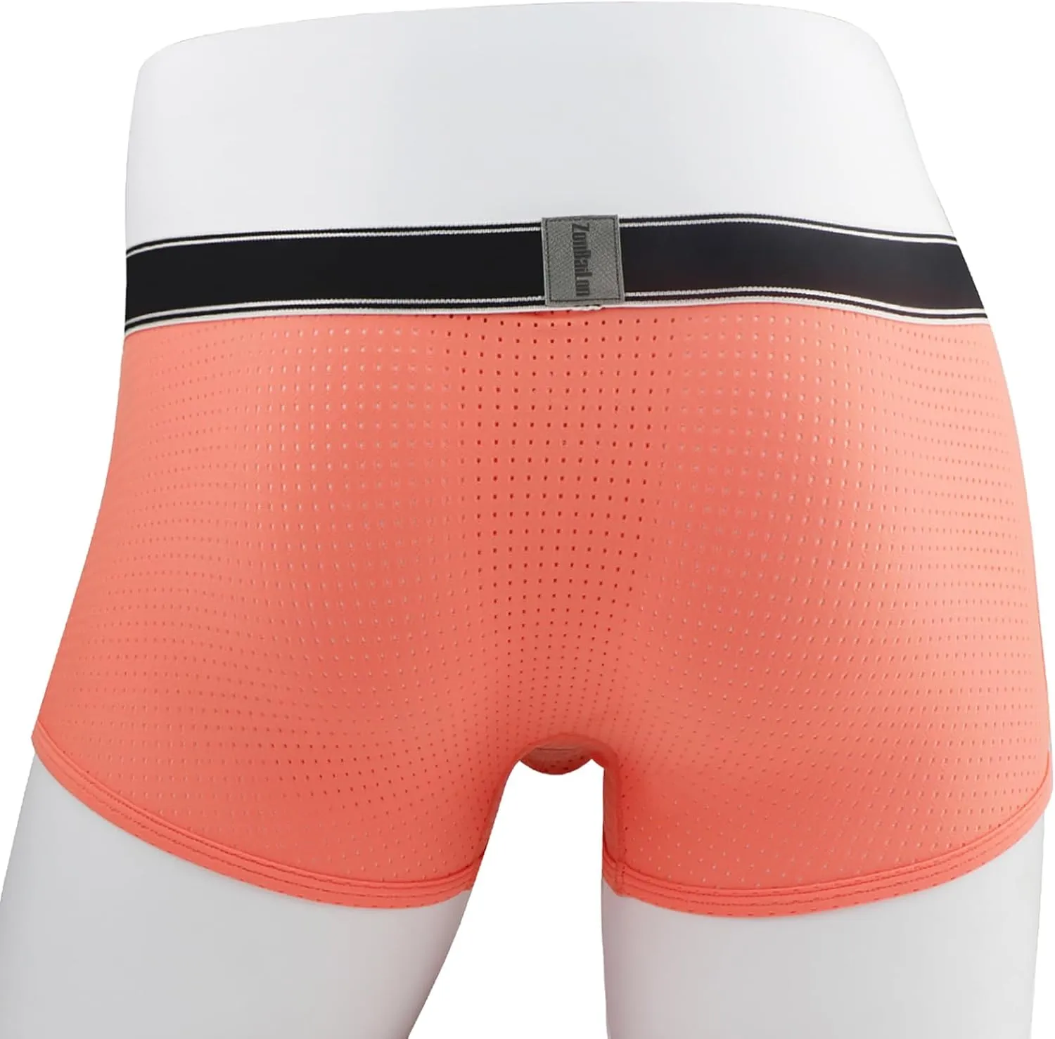 Mens Mesh Boxer Briefs Breathable Trunks Underwear