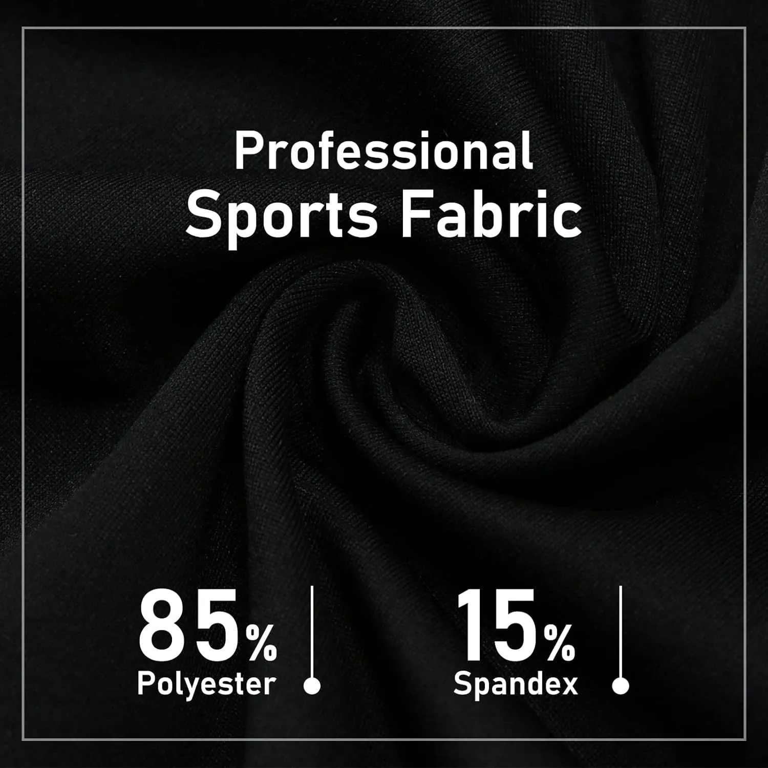 Mens One Leg Compression Tights for Basketball Gym Sport Leggings 3/4 Compression Pants with Pockets