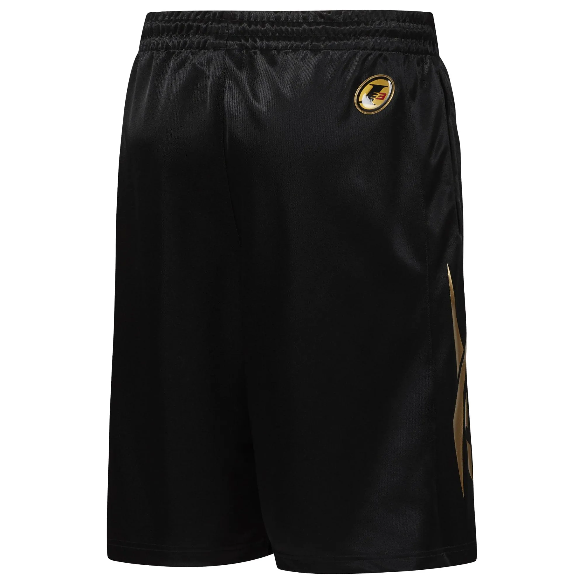 Mens Reebok Iverson I3 Classics Vector Legacy Basketball Shorts In Black
