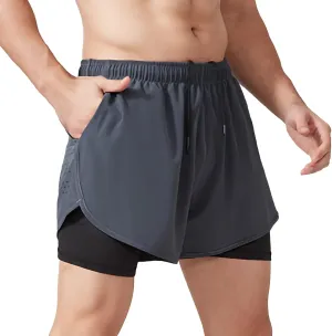 Mens Shorts Workout Running Sport Beach Summer Pant Drawstring Loose Fit Casual Trousers with Pocket