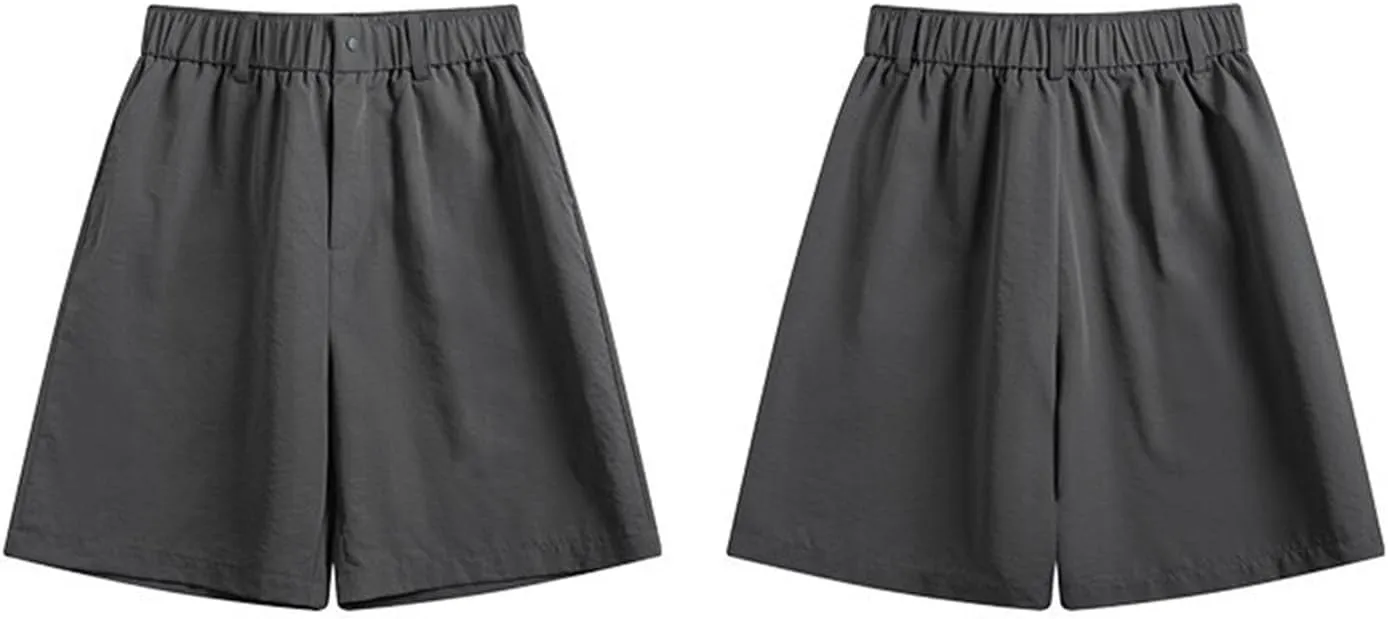 Men's Summer Outdoor Shorts Gym Workout 7 Inch Quick Dry Athletic Lightweight Running Shorts with Pockets