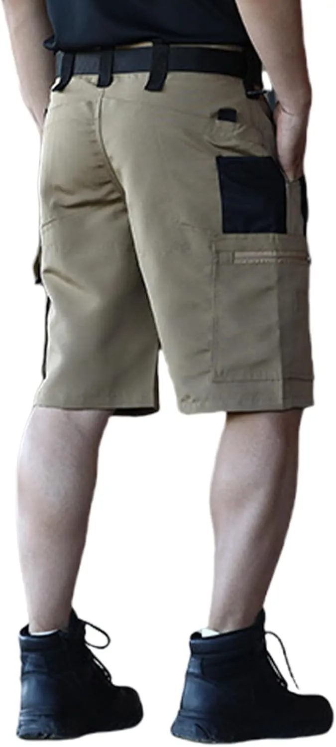 Mens Tactical Cargo Shorts Quick Dry Workout Shorts Waterproof Joggers Breathable Knee Length Short Casual Outdoor