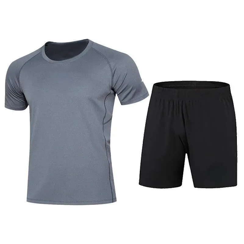 Men's Tracksuit Gym Fitness Compression Basketball Sports Suit Clothes Running Jogging Sport Wear Exercise Workout Tights