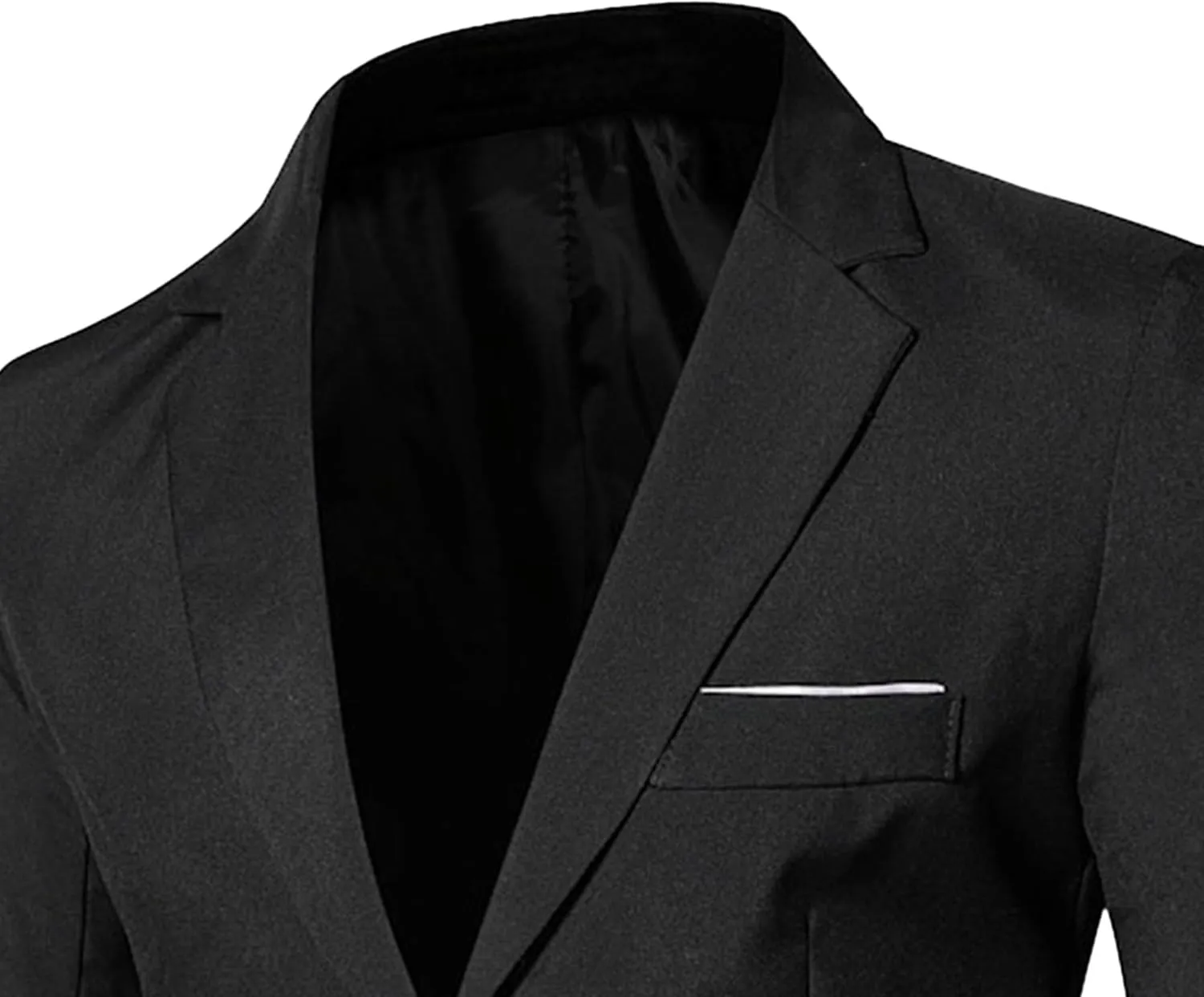 Mens Two Button Lightweight Sport Coat Slim Fit Business Casual Suit Lightweight Trendy Blazer Jacket