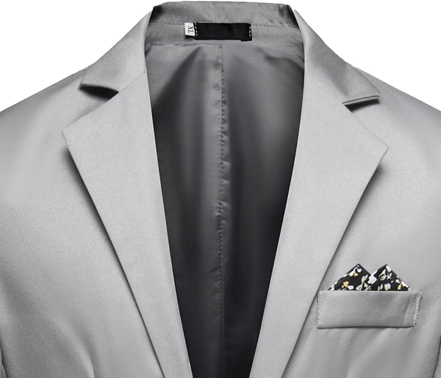 Mens Two Button Lightweight Sport Coat Slim Fit Business Casual Suit Lightweight Trendy Blazer Jacket
