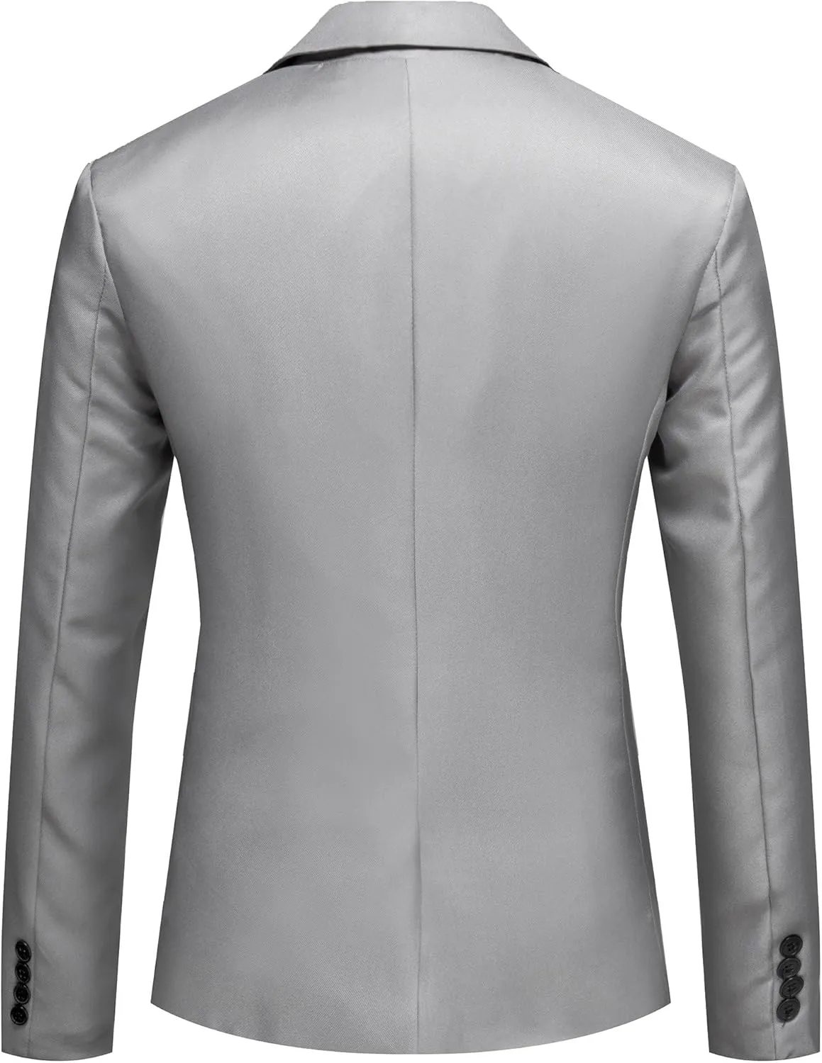 Mens Two Button Lightweight Sport Coat Slim Fit Business Casual Suit Lightweight Trendy Blazer Jacket