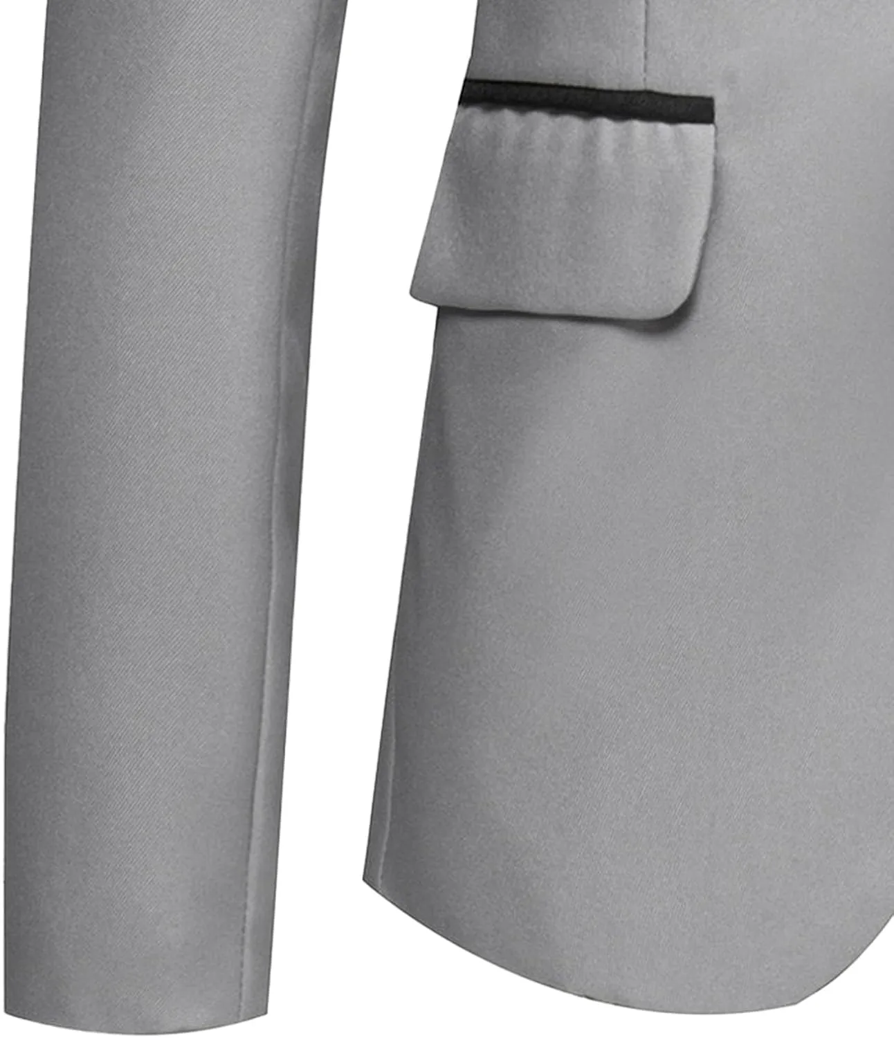 Mens Two Button Lightweight Sport Coat Slim Fit Business Casual Suit Lightweight Trendy Blazer Jacket