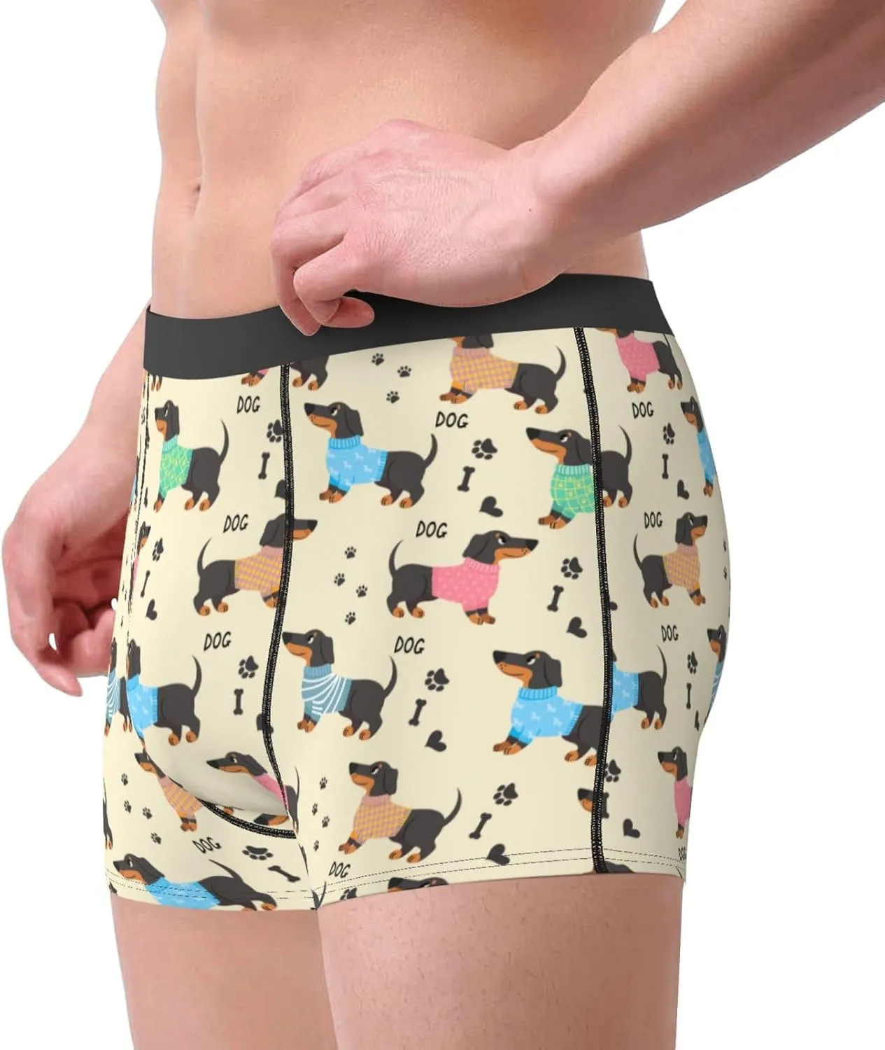 Men's Underwear Boxer Briefs Breathable Underwear Sports Trunks