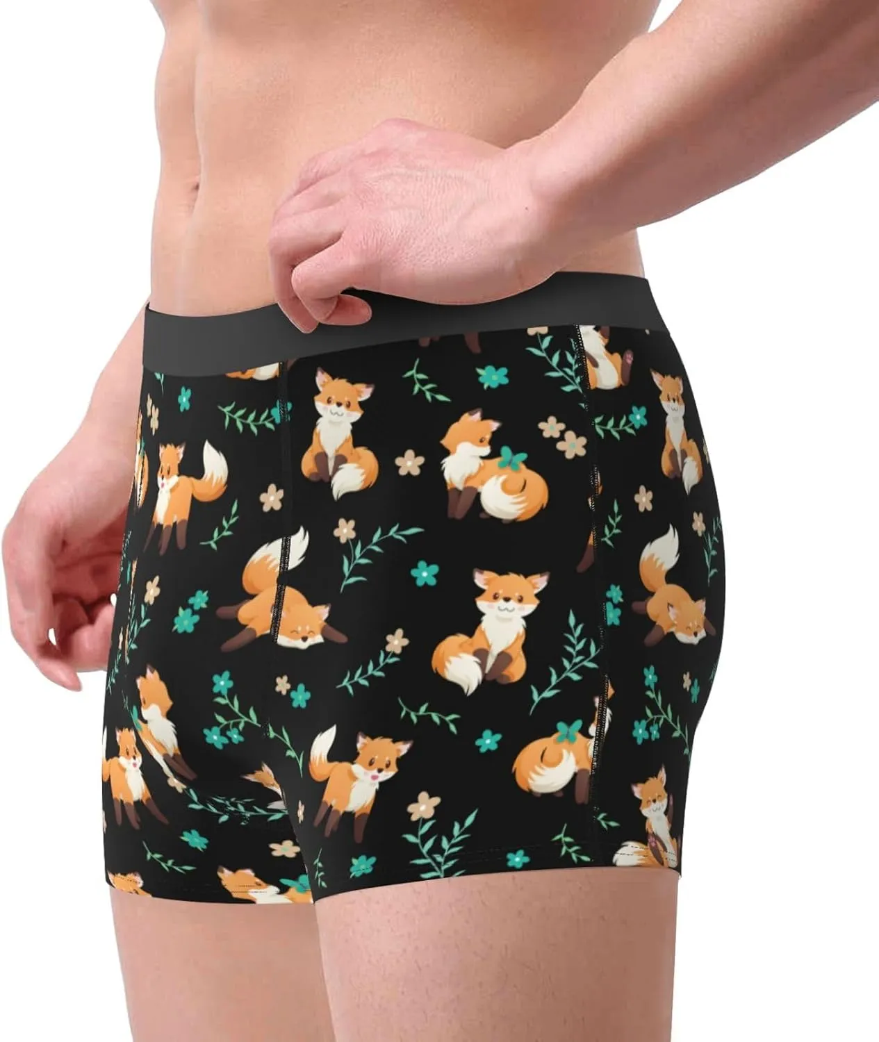 Men's Underwear Boxer Briefs Breathable Underwear Sports Trunks