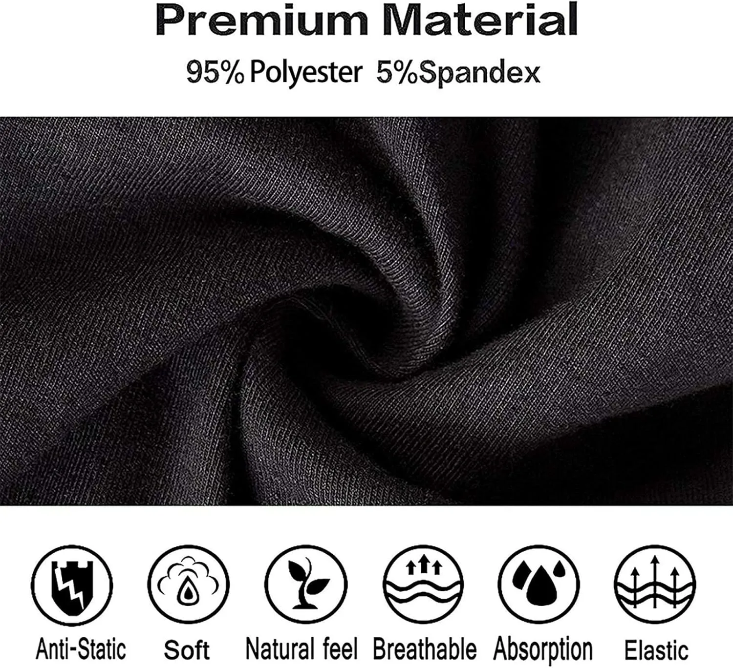 Men's Underwear Boxer Briefs Breathable Underwear Sports Trunks