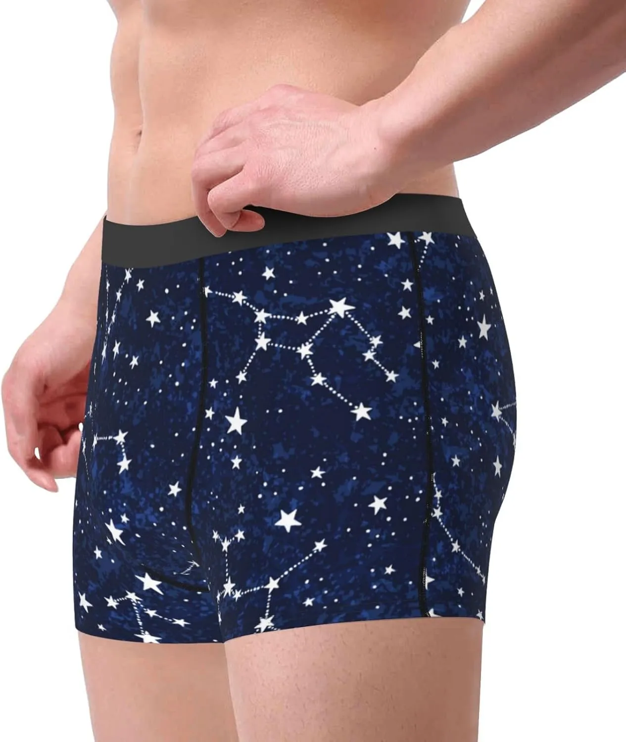 Men's Underwear Boxer Briefs Soft Breathable Trunks Underwear