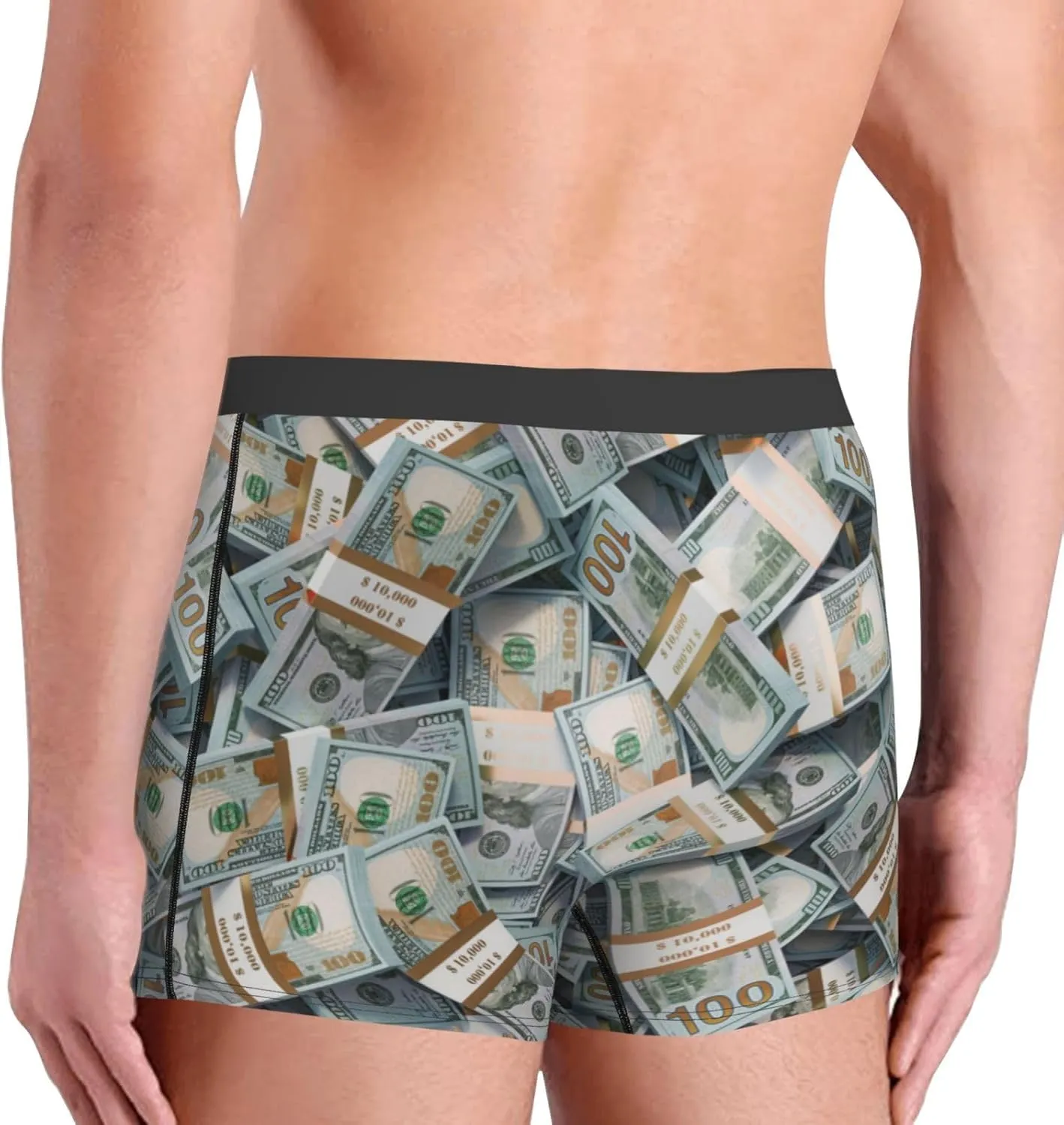 Men's Underwear Boxer Briefs Soft Breathable Trunks Underwear