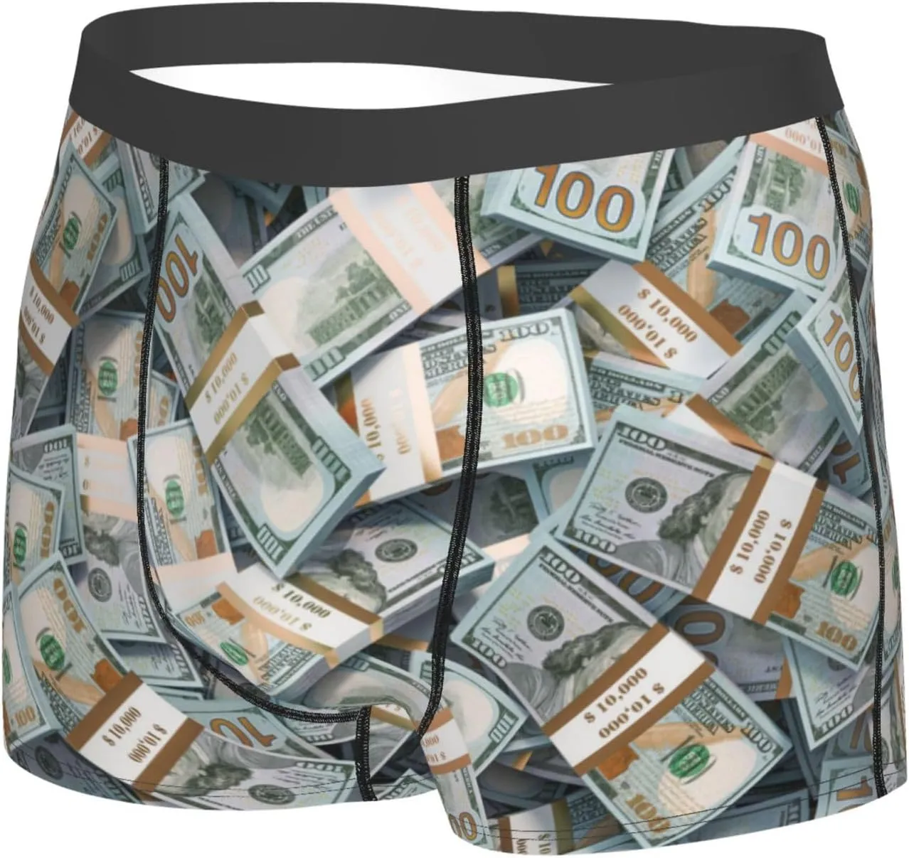 Men's Underwear Boxer Briefs Soft Breathable Trunks Underwear