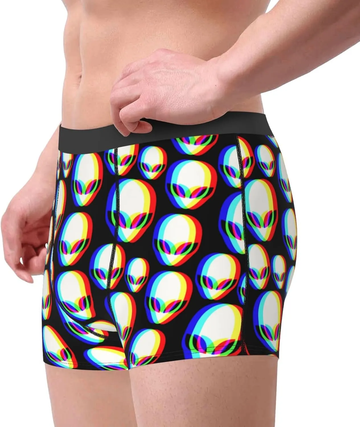 Men's Underwear Boxer Briefs Soft Breathable Trunks Underwear