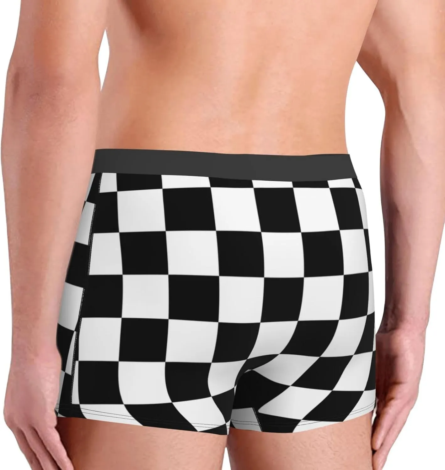 Men's Underwear Boxer Briefs Soft Breathable Trunks Underwear